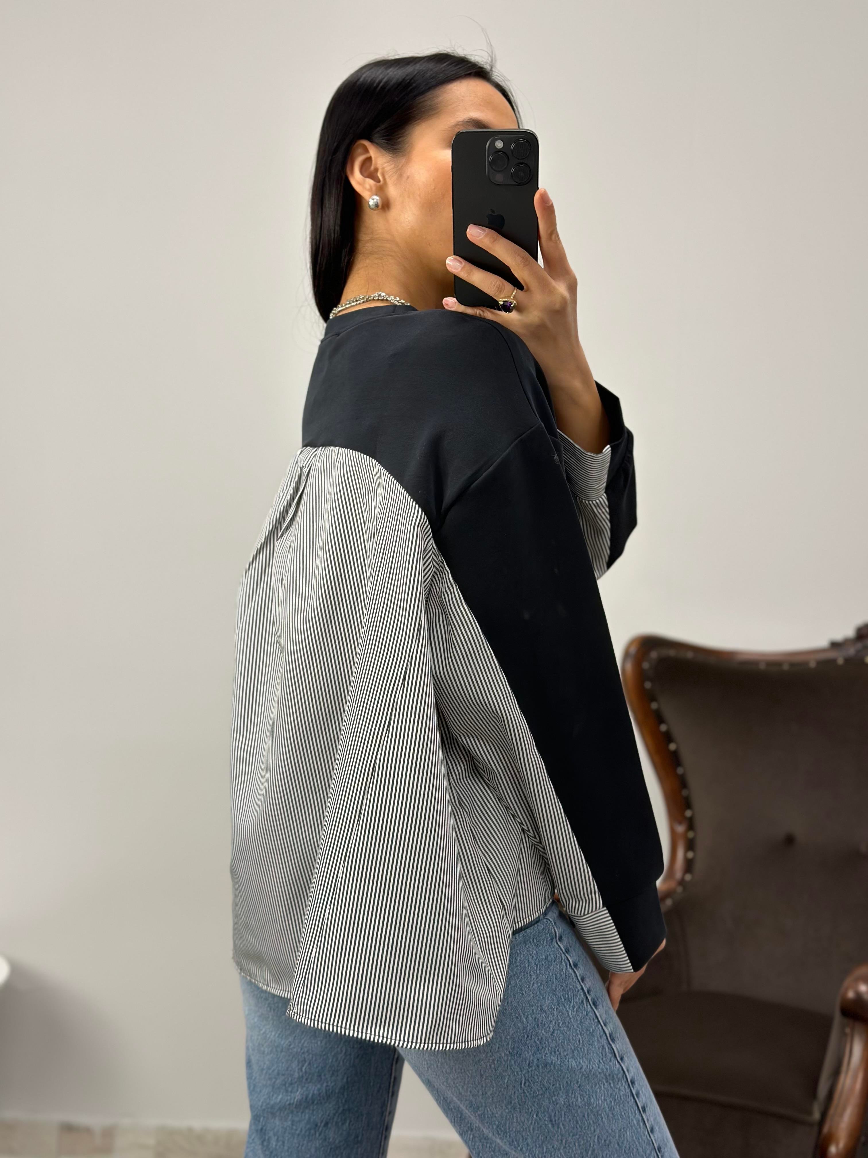 233088 POPLIN GARNILI MODAL SWEAT