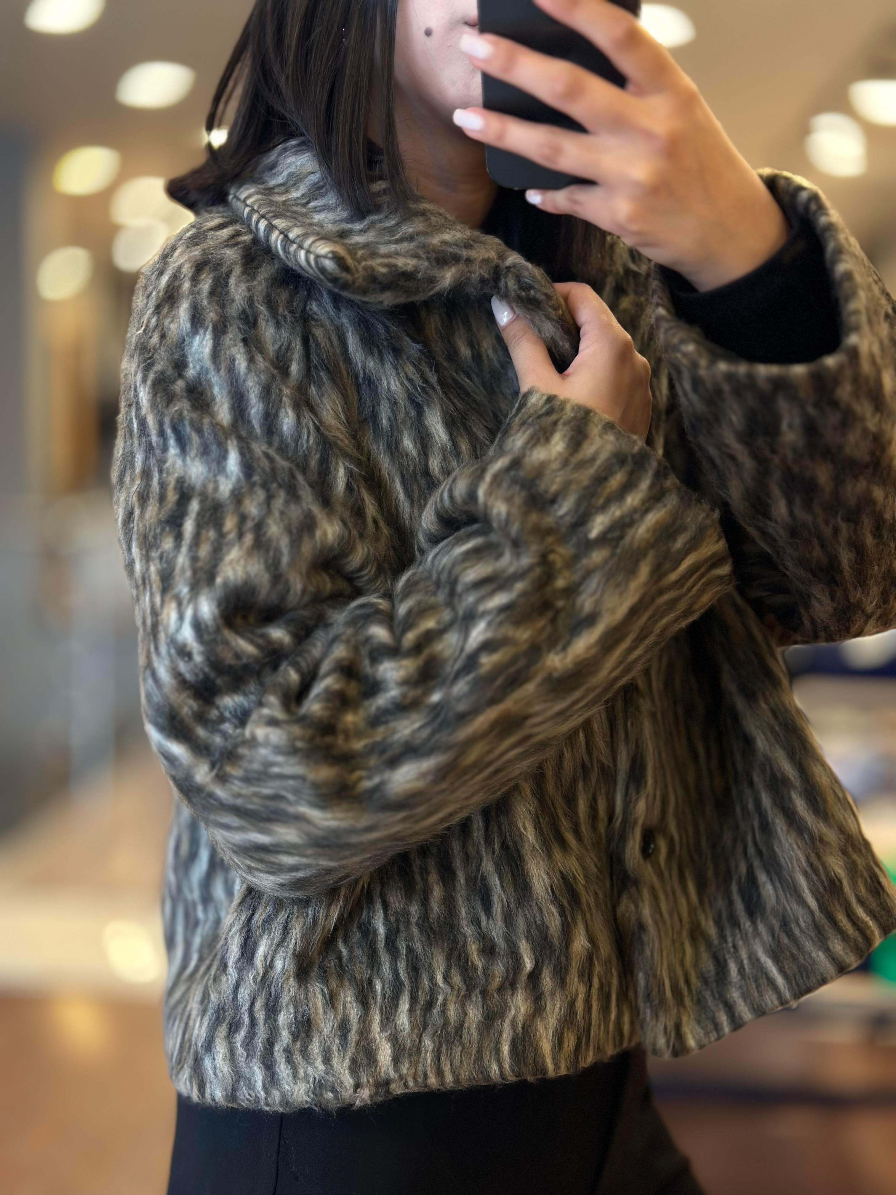 240230 SAKALLI LEOPAR CEKET