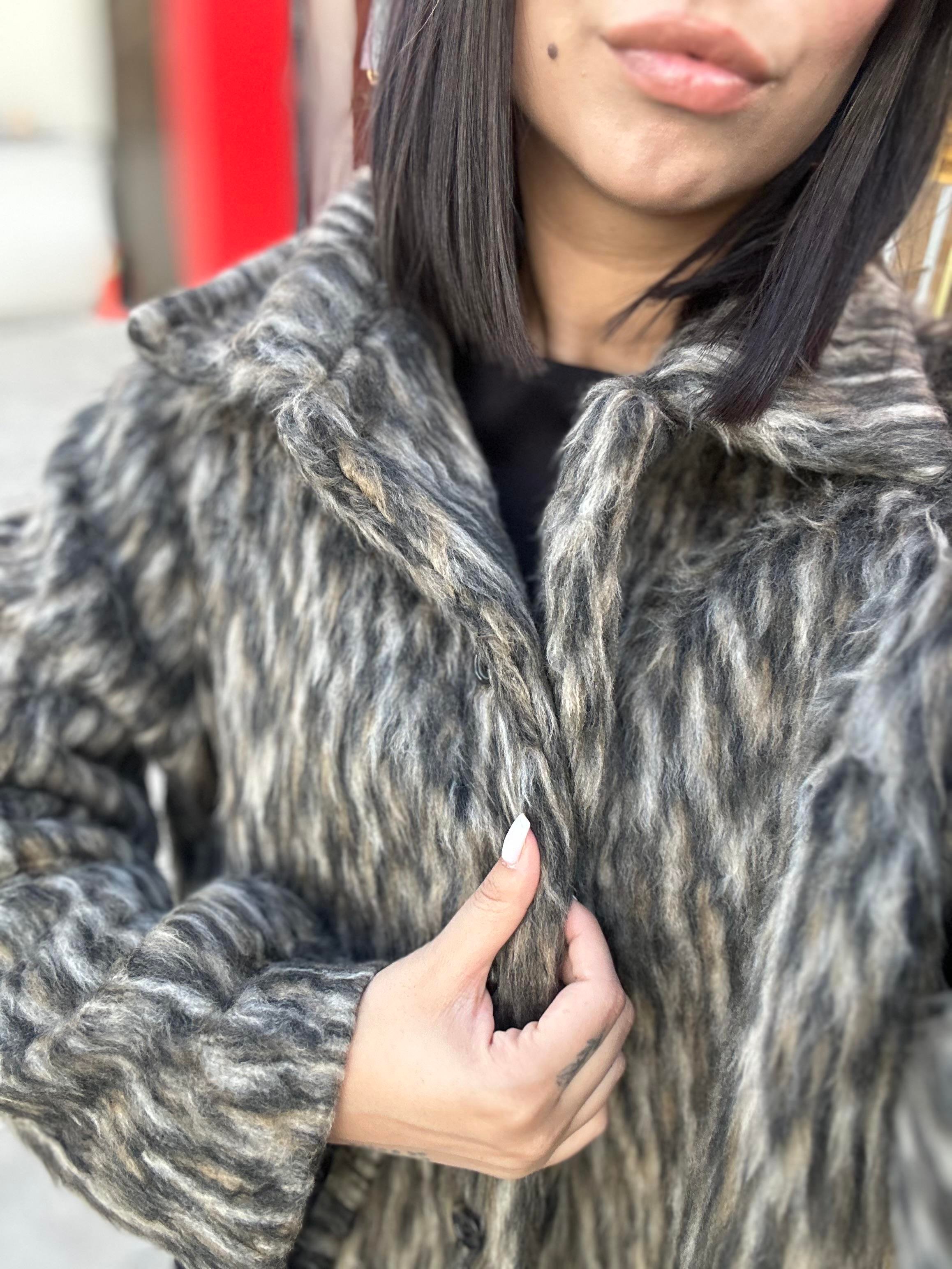 240230 SAKALLI LEOPAR CEKET
