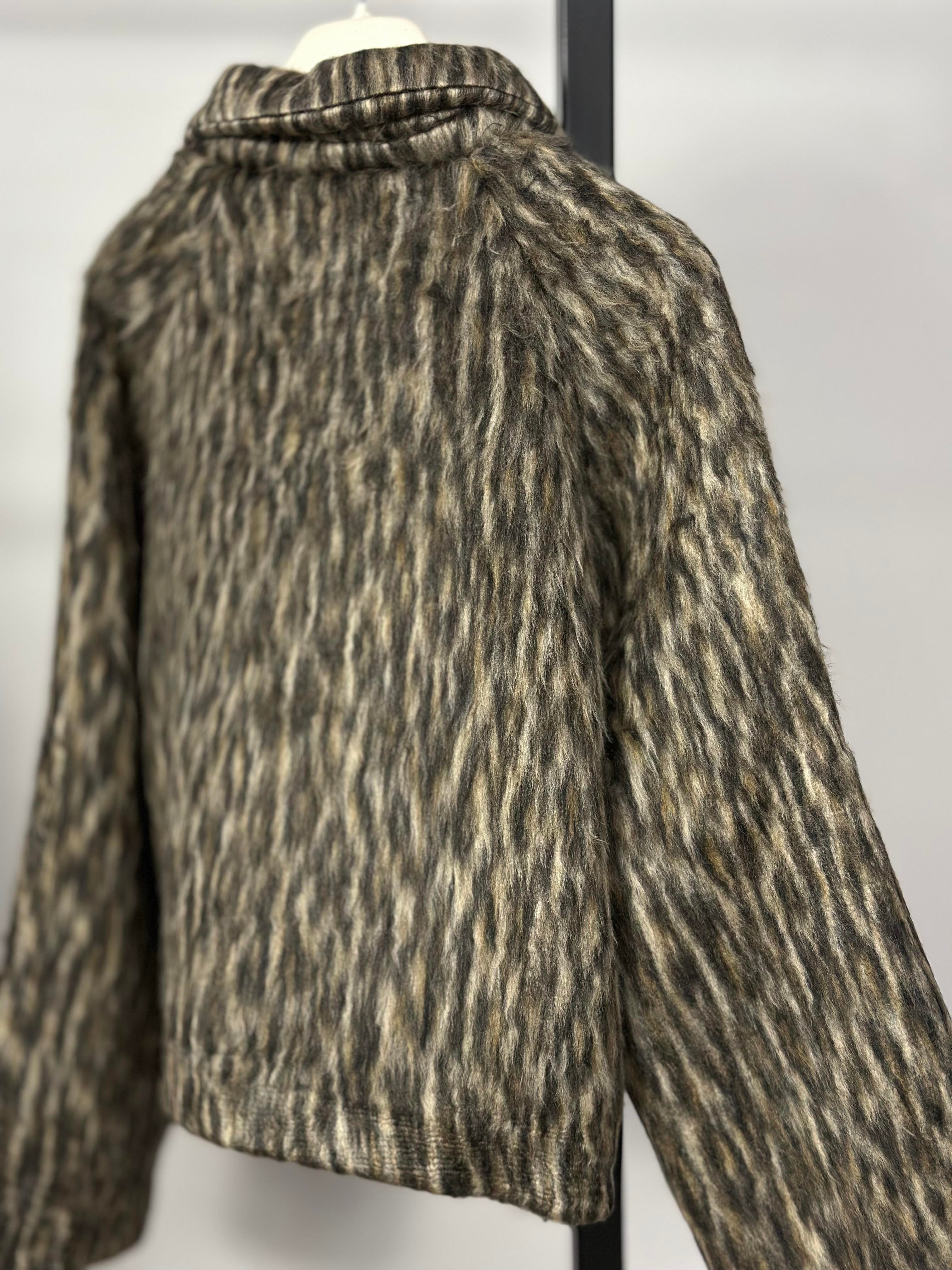 240230 SAKALLI LEOPAR CEKET