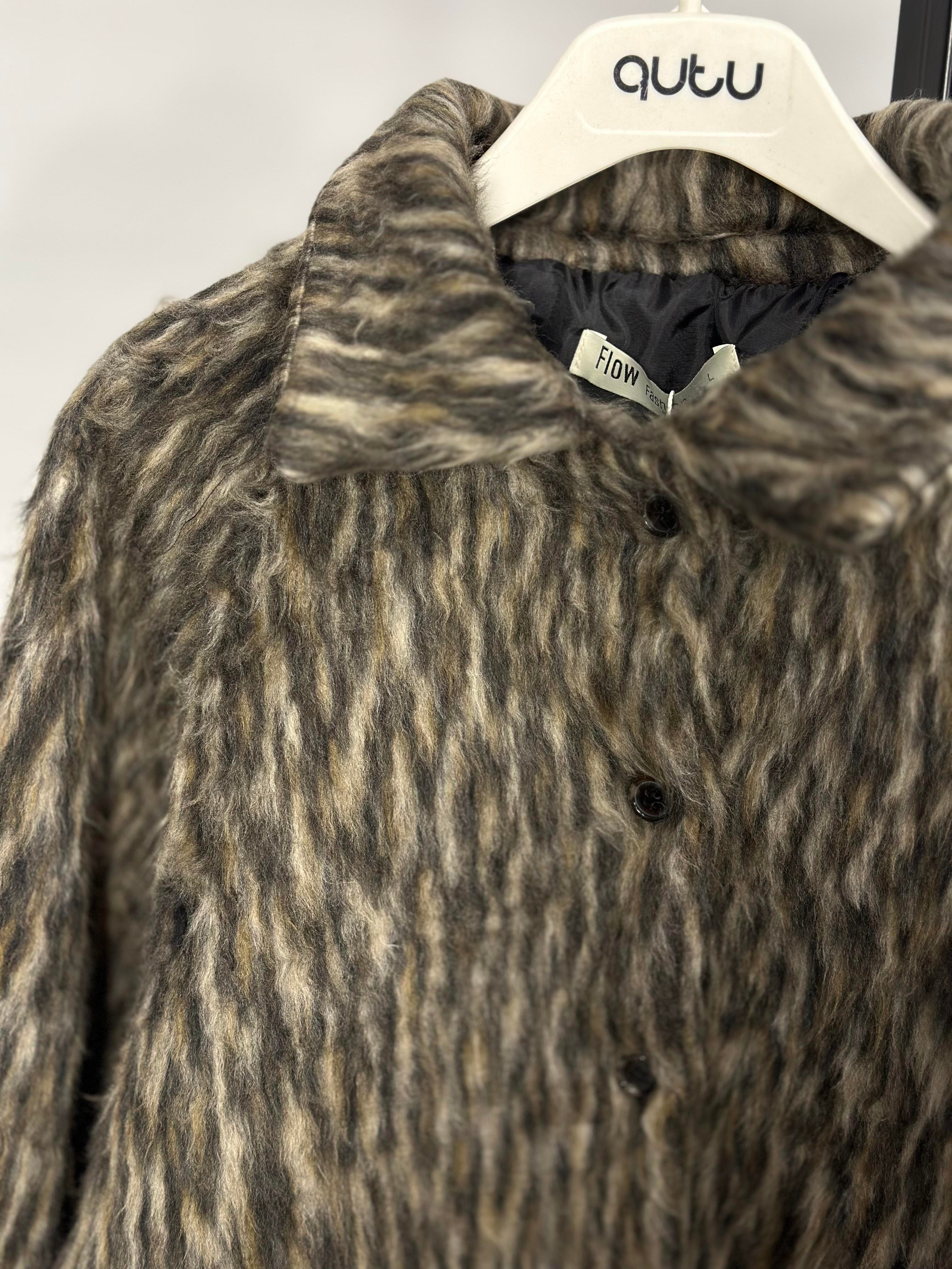 240230 SAKALLI LEOPAR CEKET