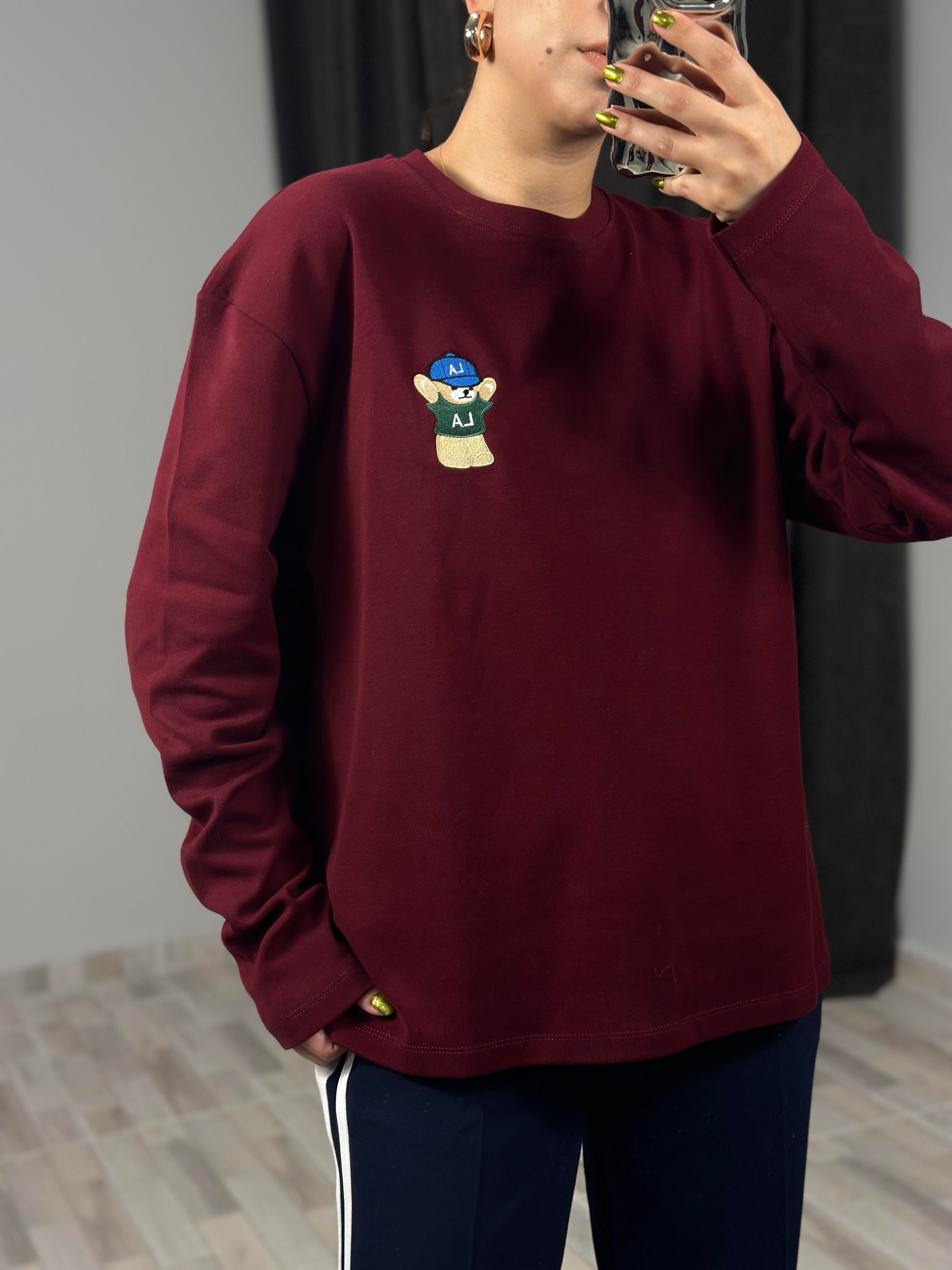 241133 AYICIKLI NAKISLI TSHIRT