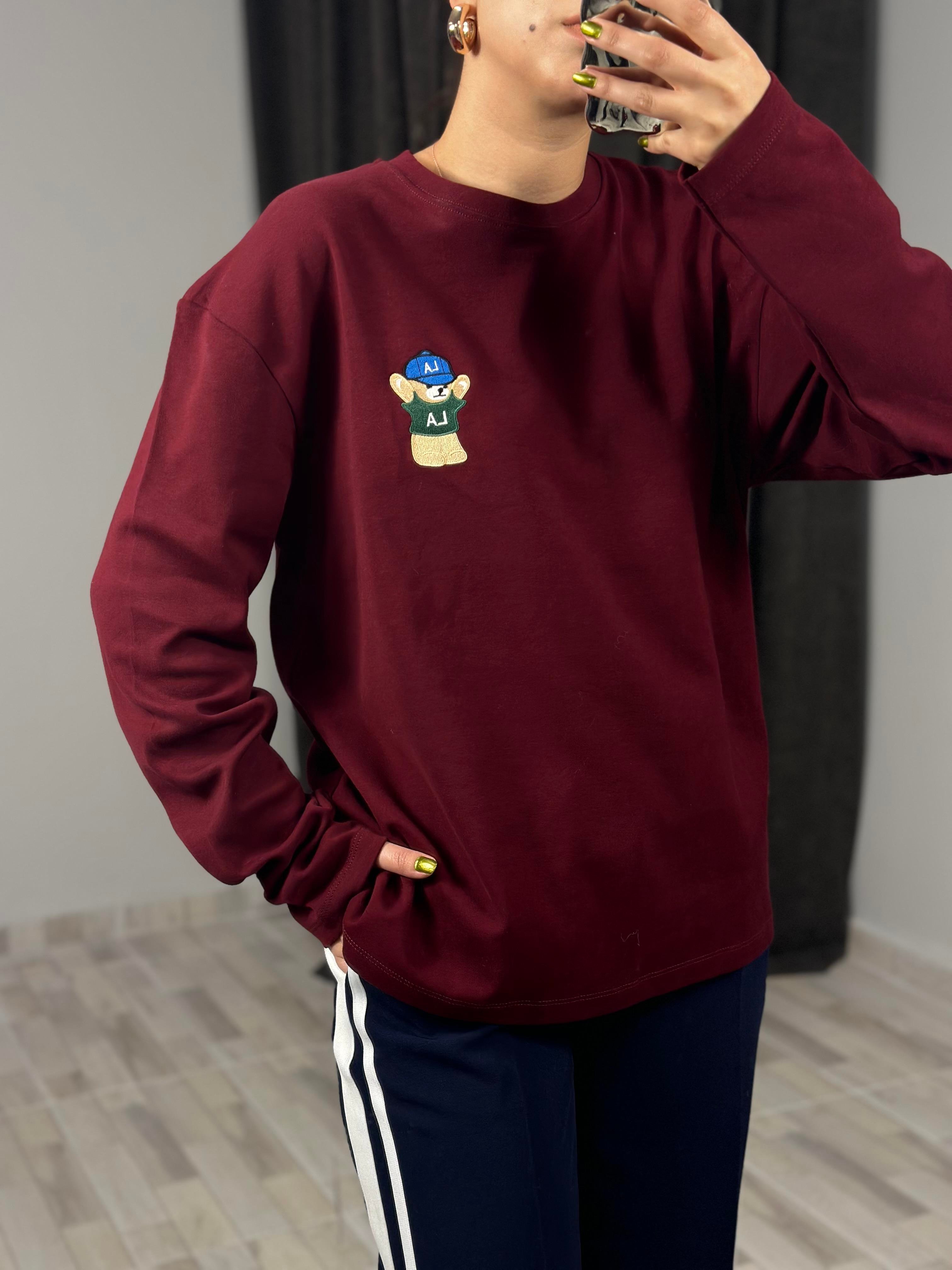 241133 AYICIKLI NAKISLI TSHIRT