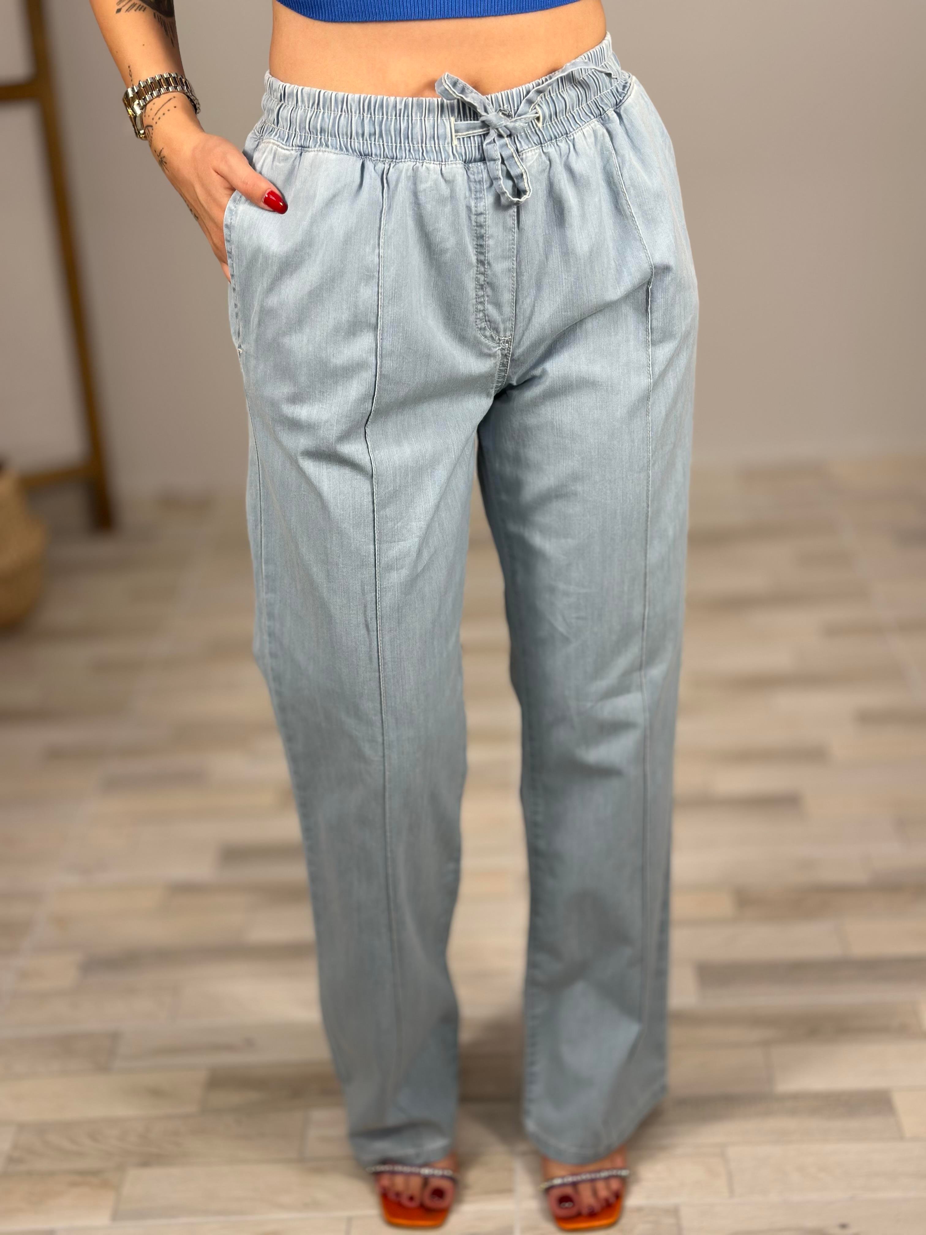 24655 BELI LASTIKLI PANTOLON