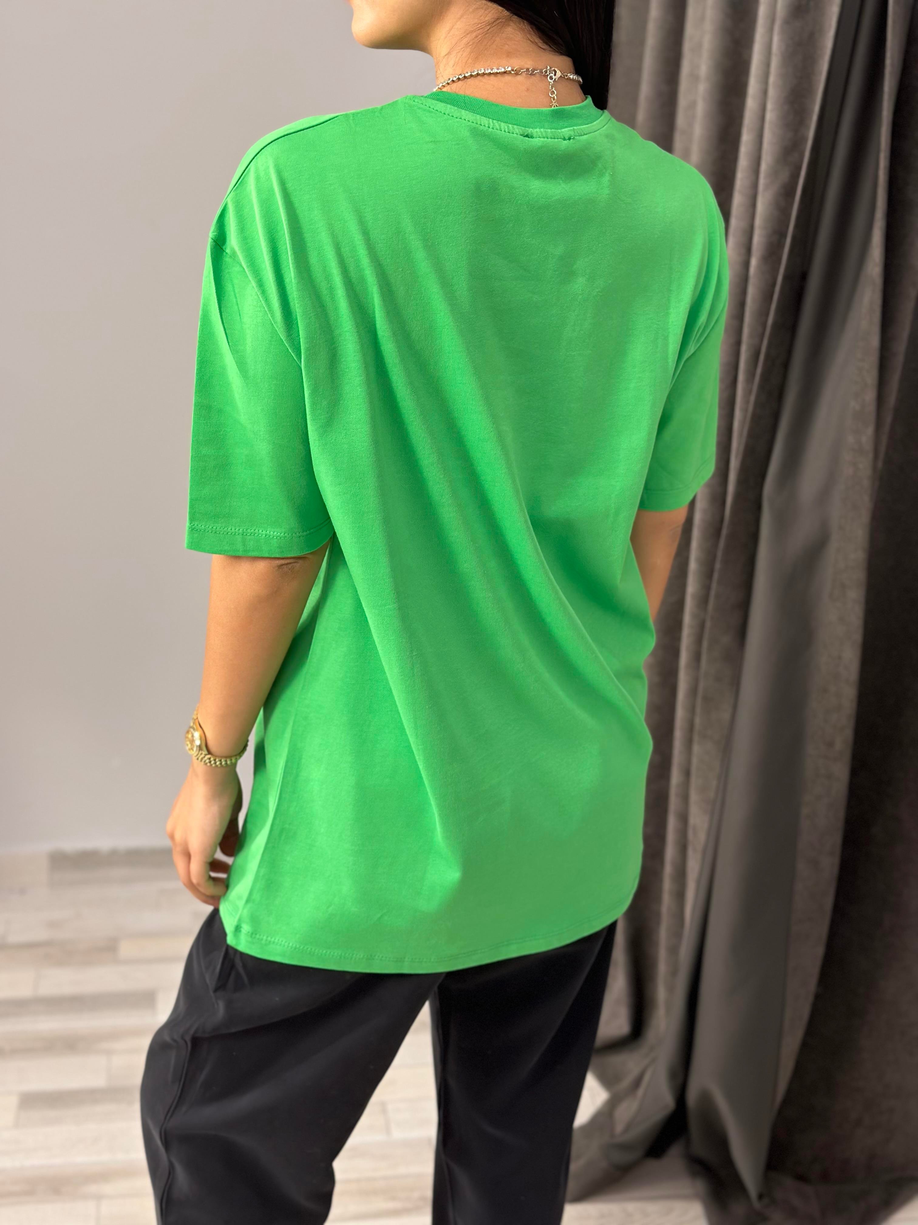 2519 BOSTON YAZILI TSHIRT