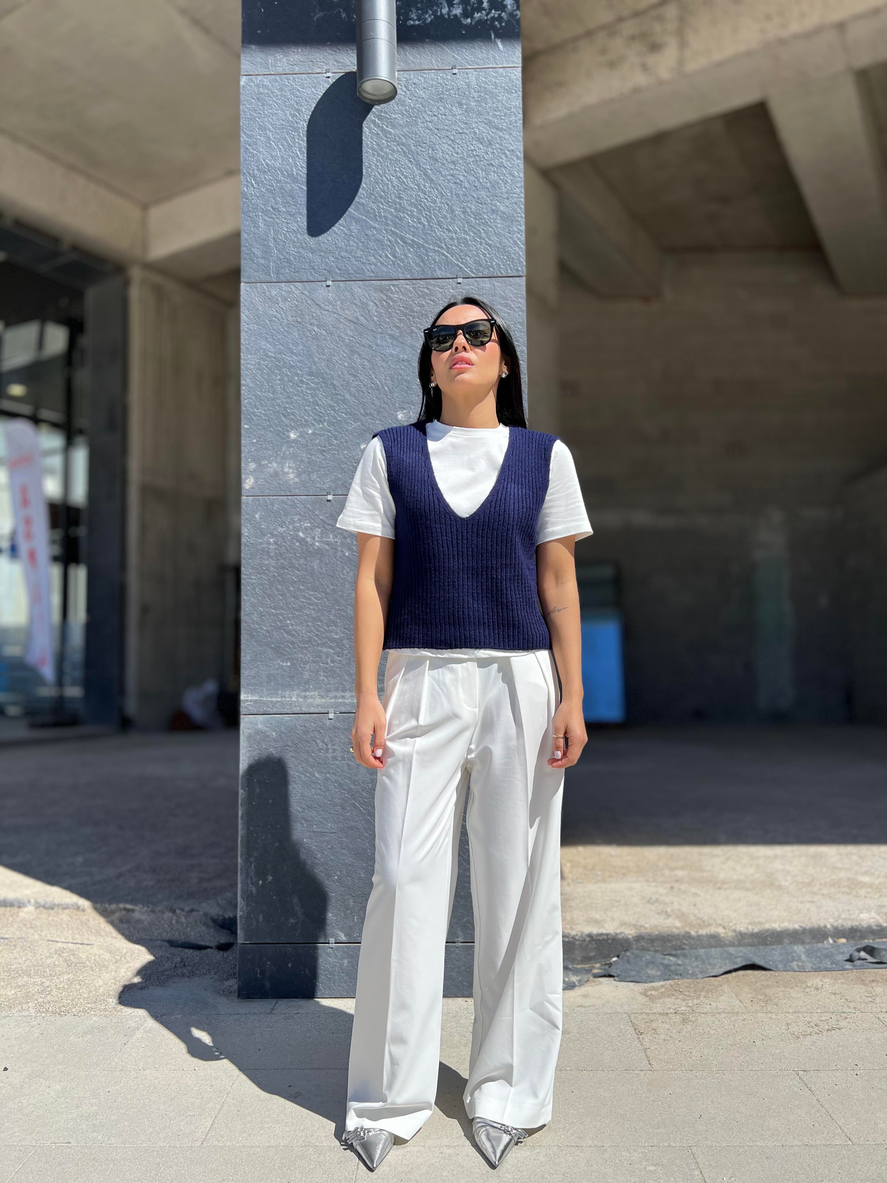 2908 SUVETER DETAYLI TSHIRT