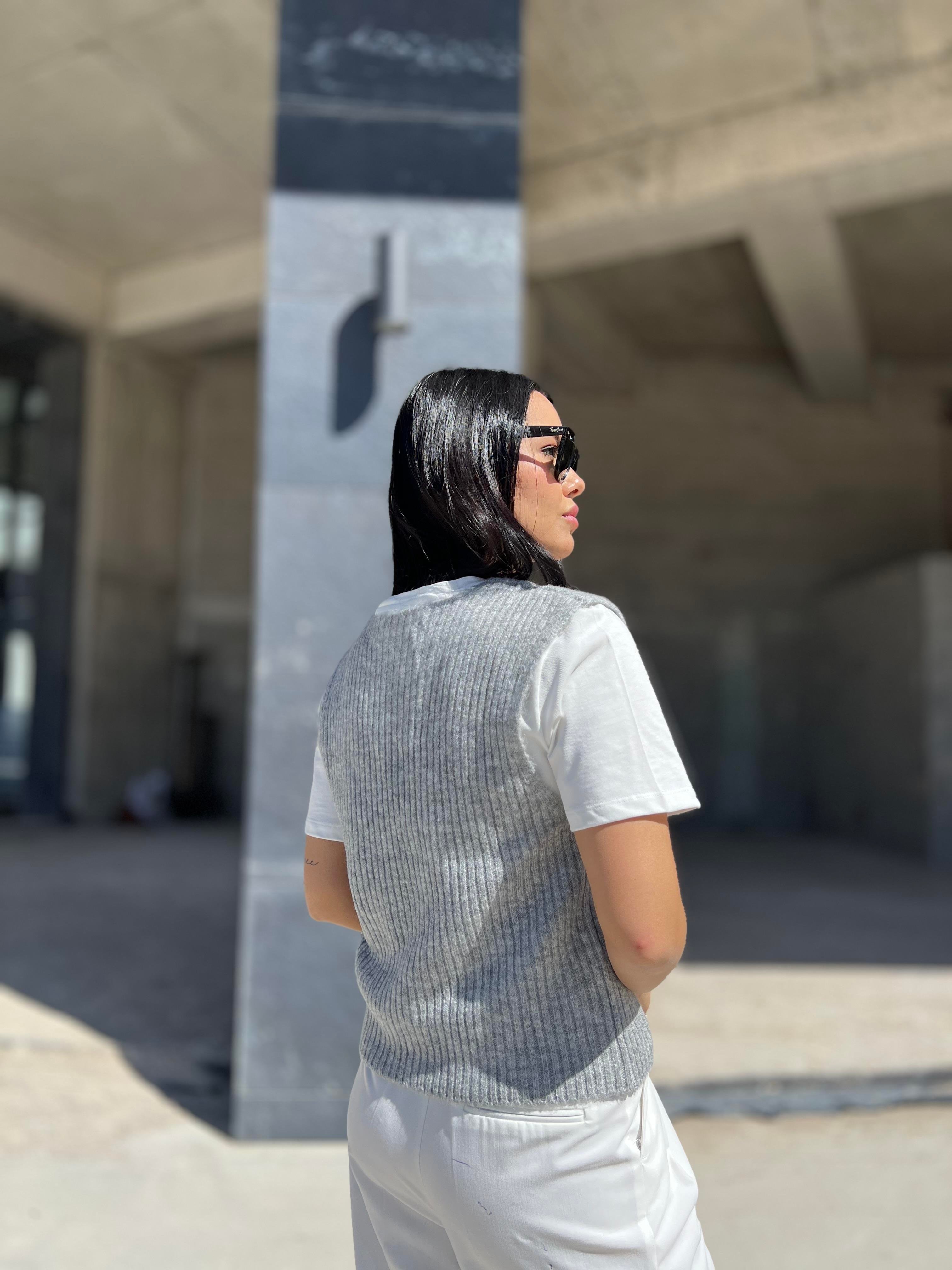 2908 SUVETER DETAYLI TSHIRT