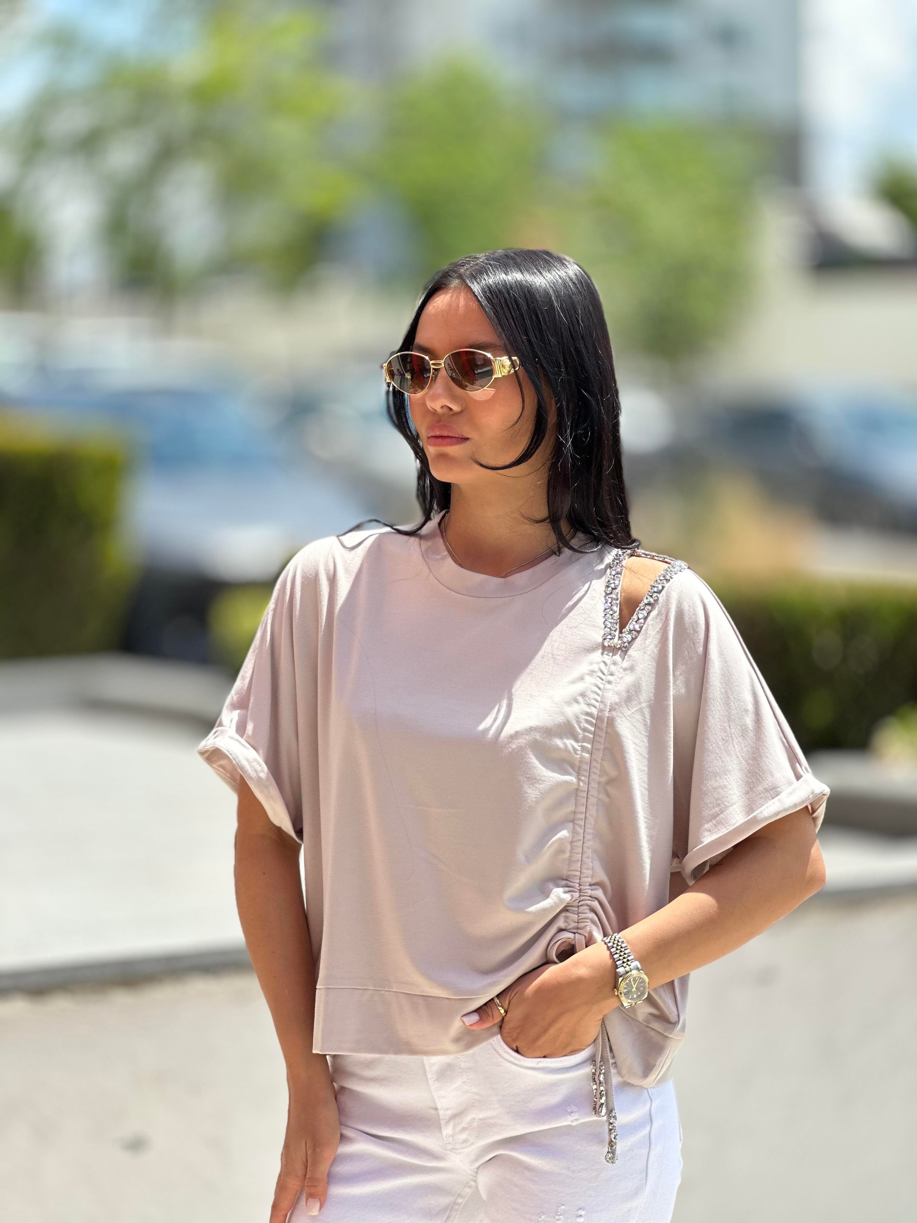 2934 OMUZU TASLI TSHIRT