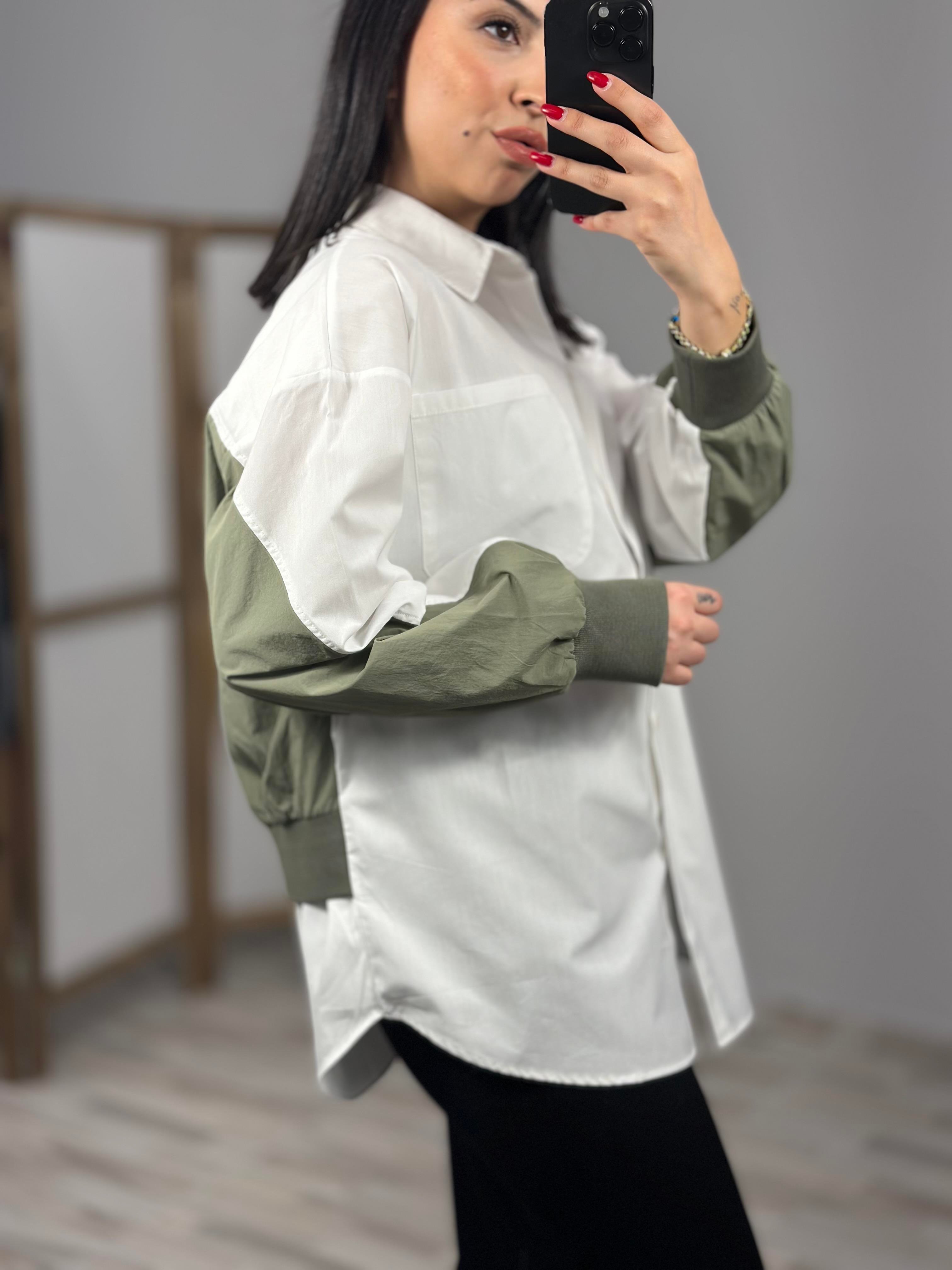 2971 COLOUR BLOCK MIXLI GOMLEK