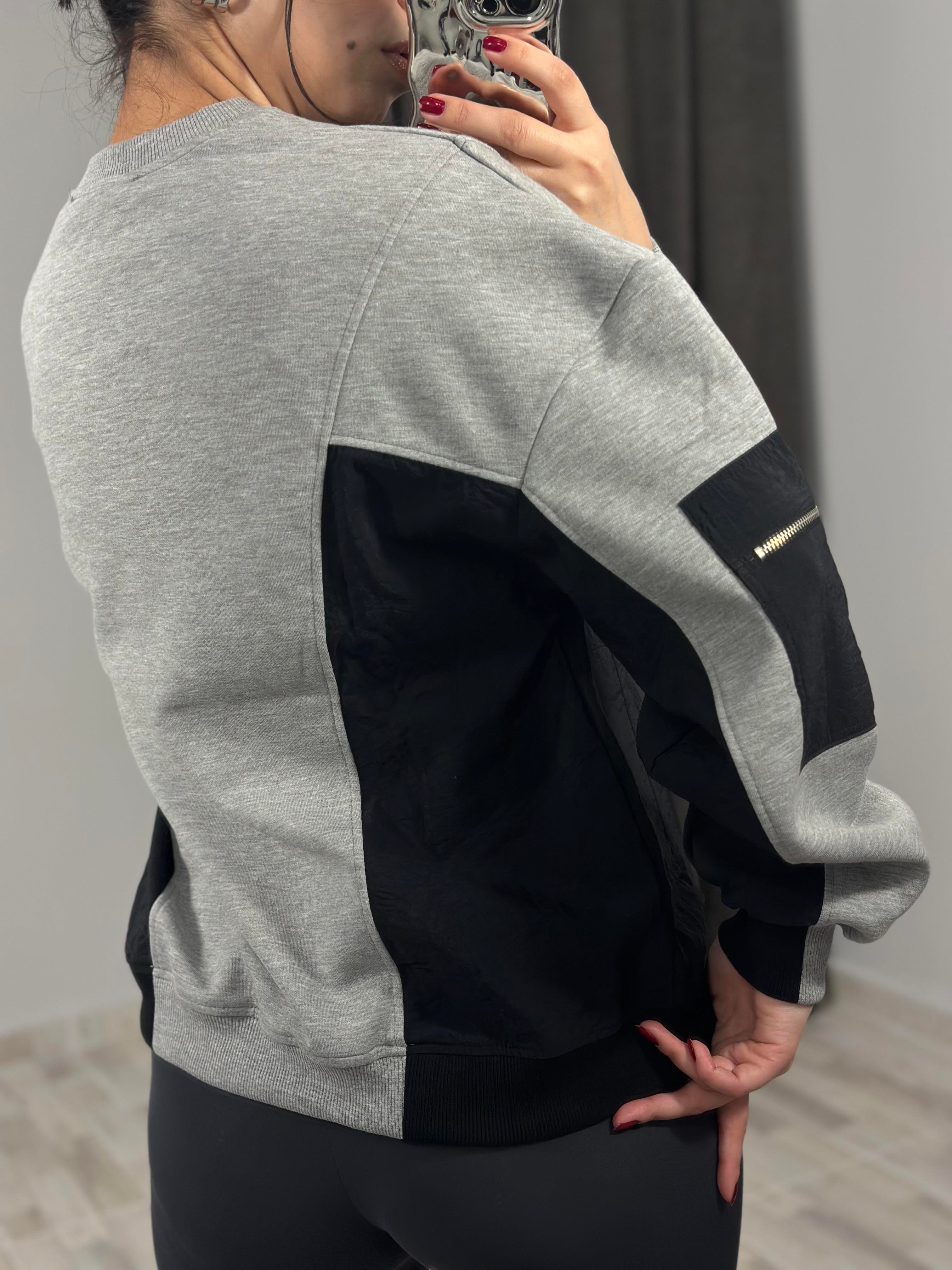 2984 TEKNIK KUMAS MIX INTERLOCK SWEAT