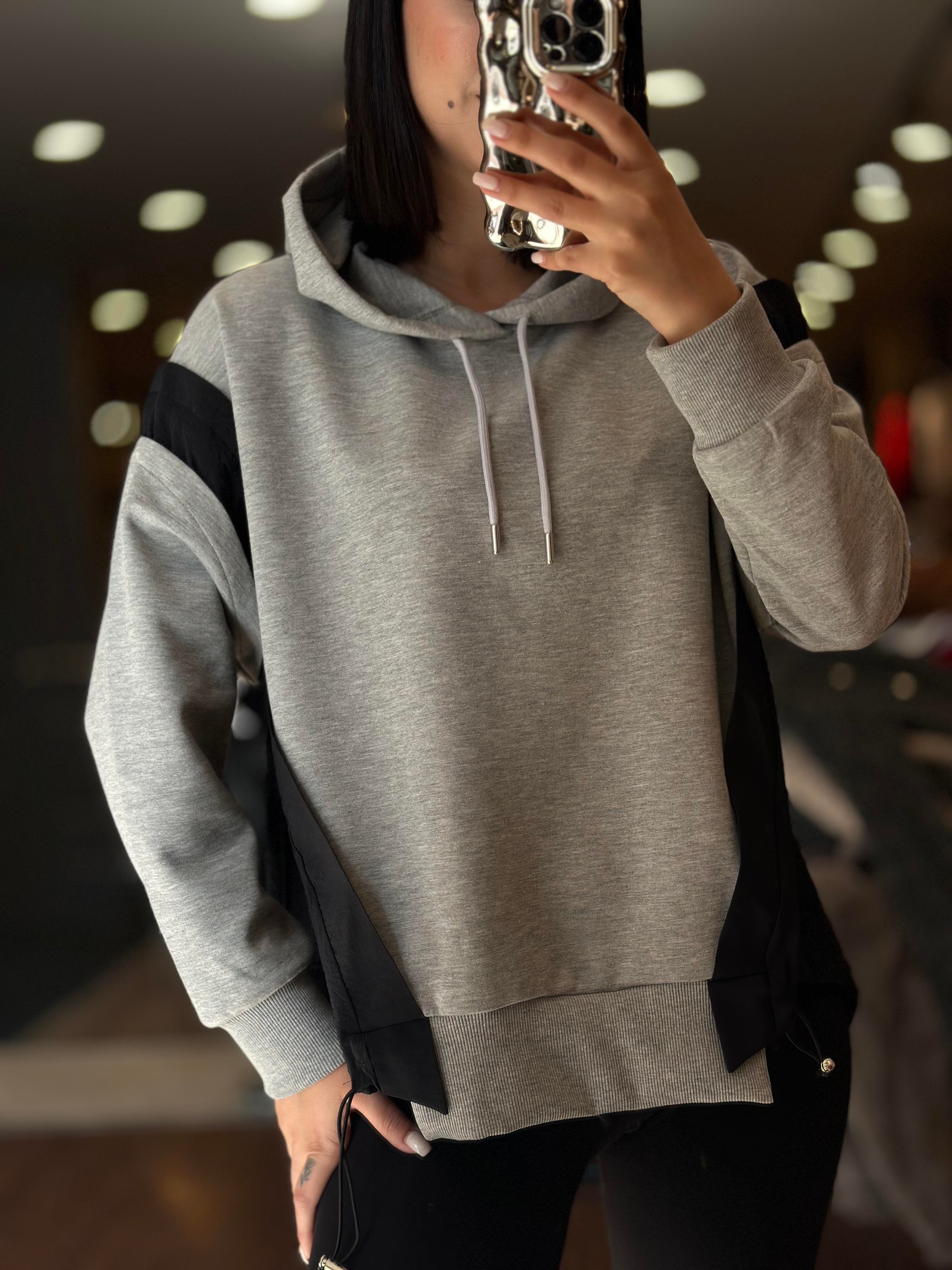 2986 BRIT DETAYLI INTERLOCK SWEAT