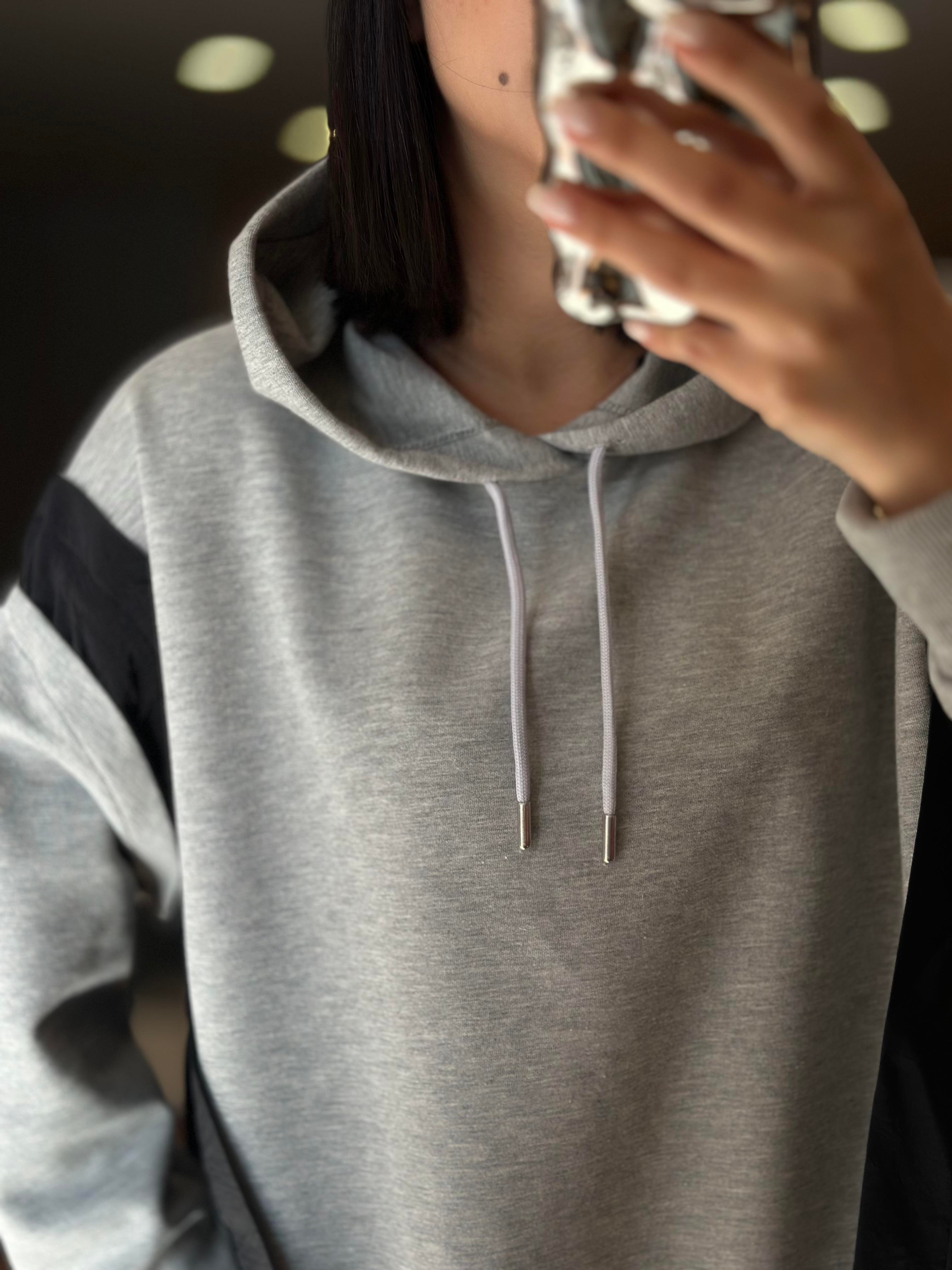 2986 BRIT DETAYLI INTERLOCK SWEAT