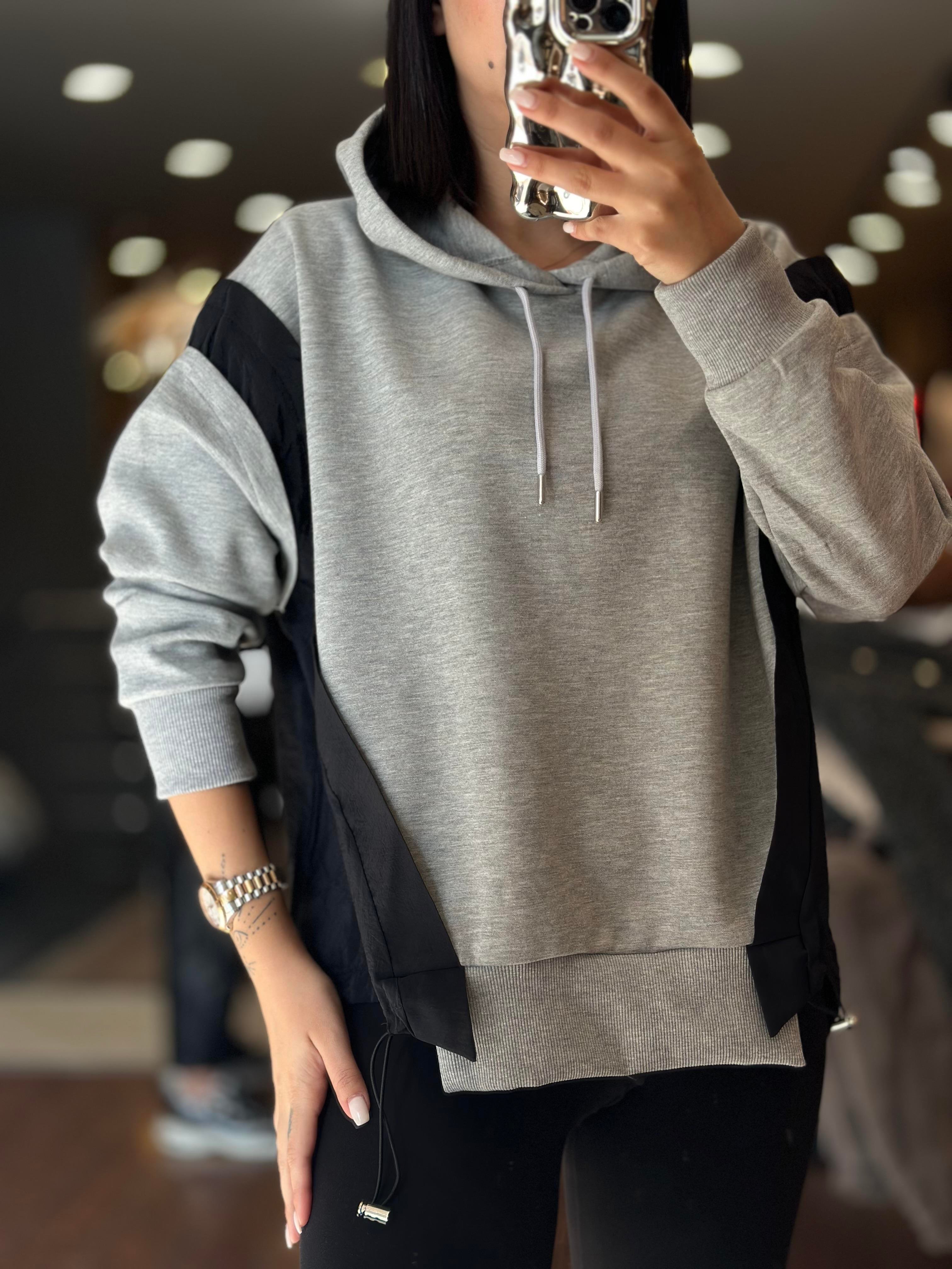2986 BRIT DETAYLI INTERLOCK SWEAT