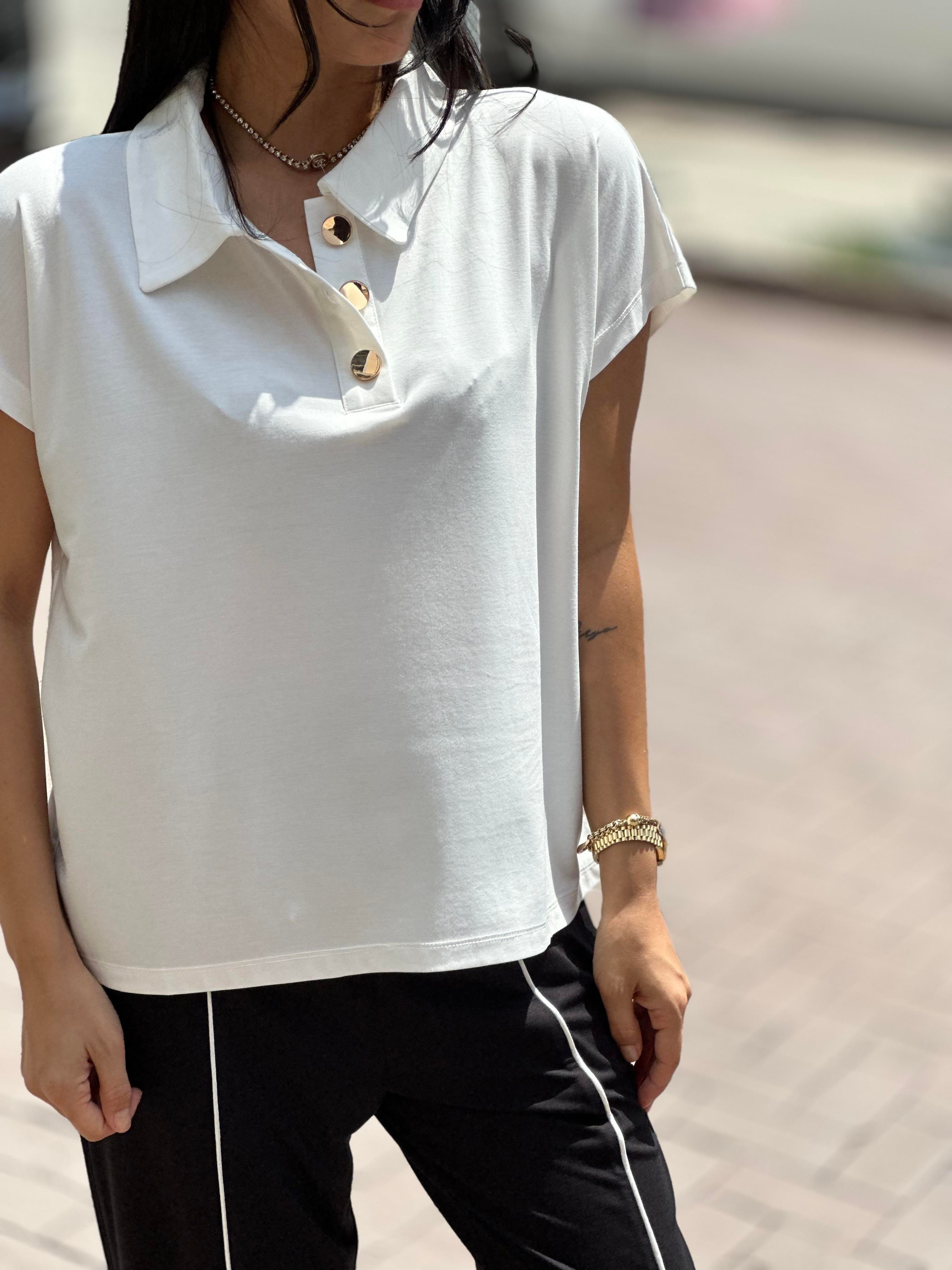3002 POLO YAKA MODAL TSHIRT