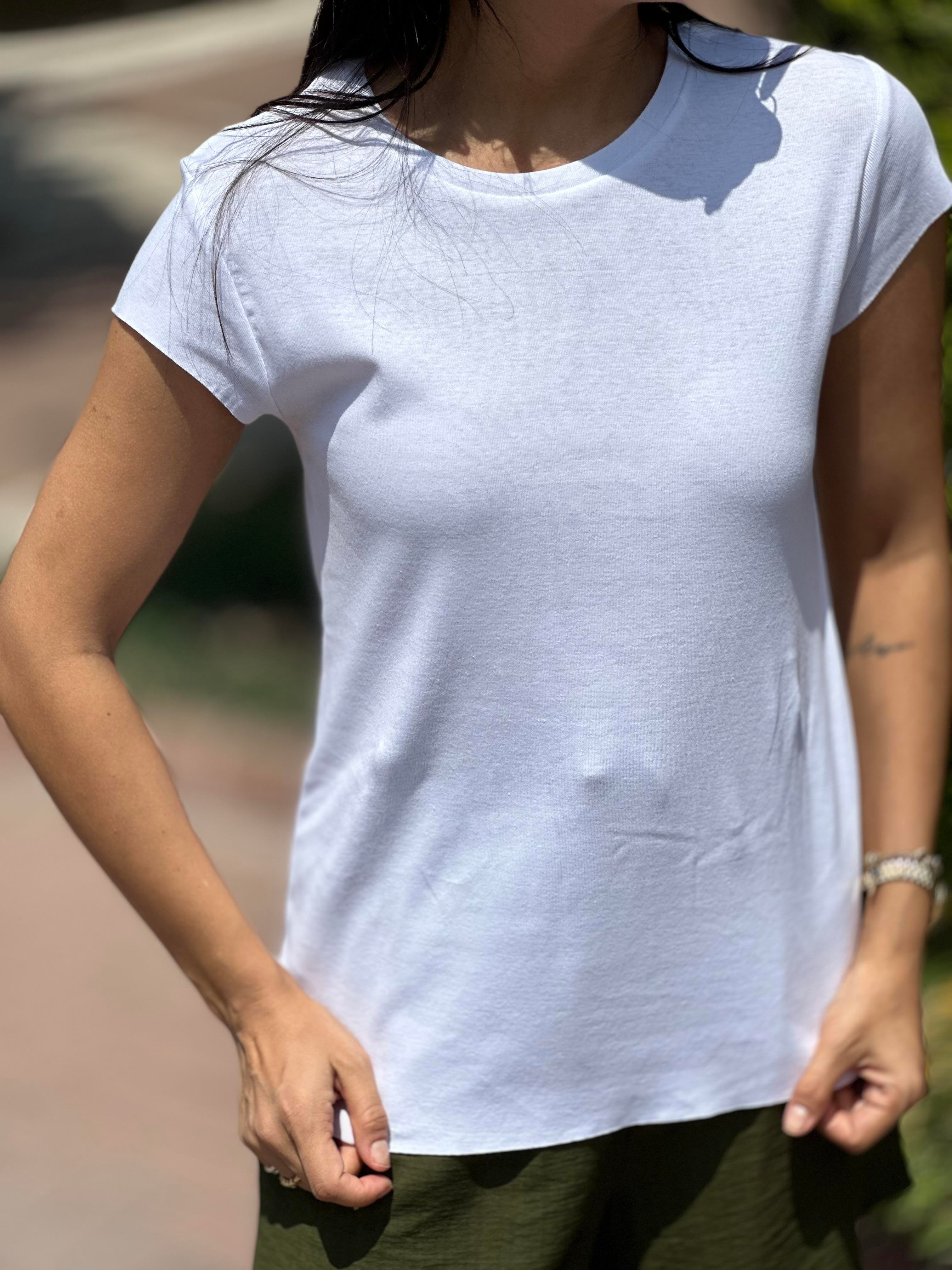 30719 BISIKLET YAKA TSHIRT