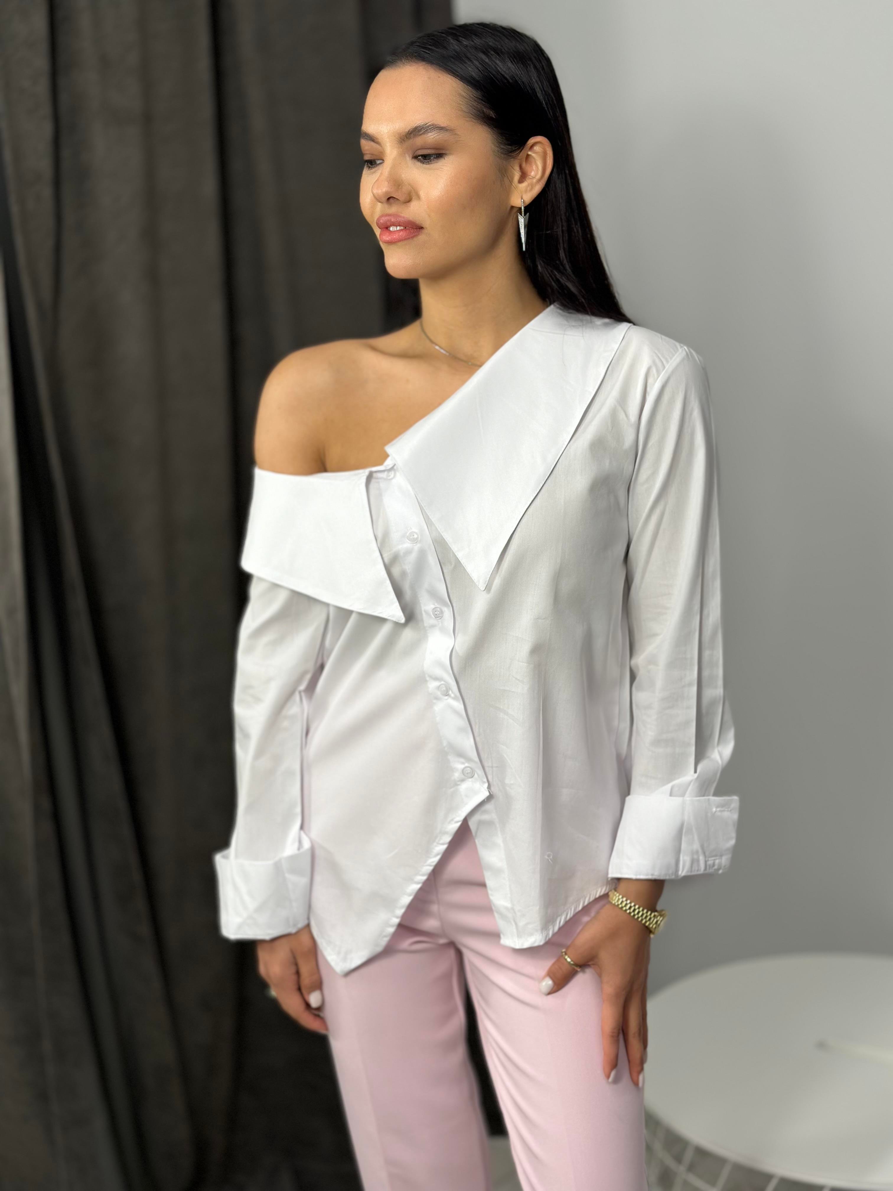 3102 ASIMETRIK GOMLEK