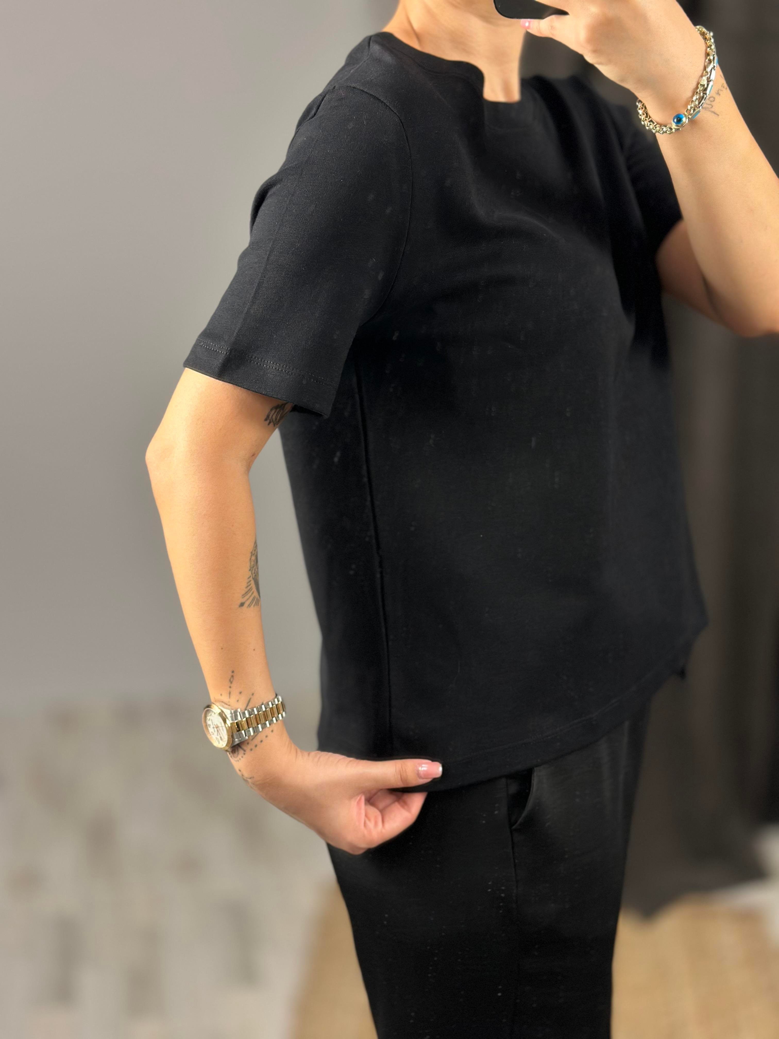 31142 BISIKLET YAKA TSHIRT