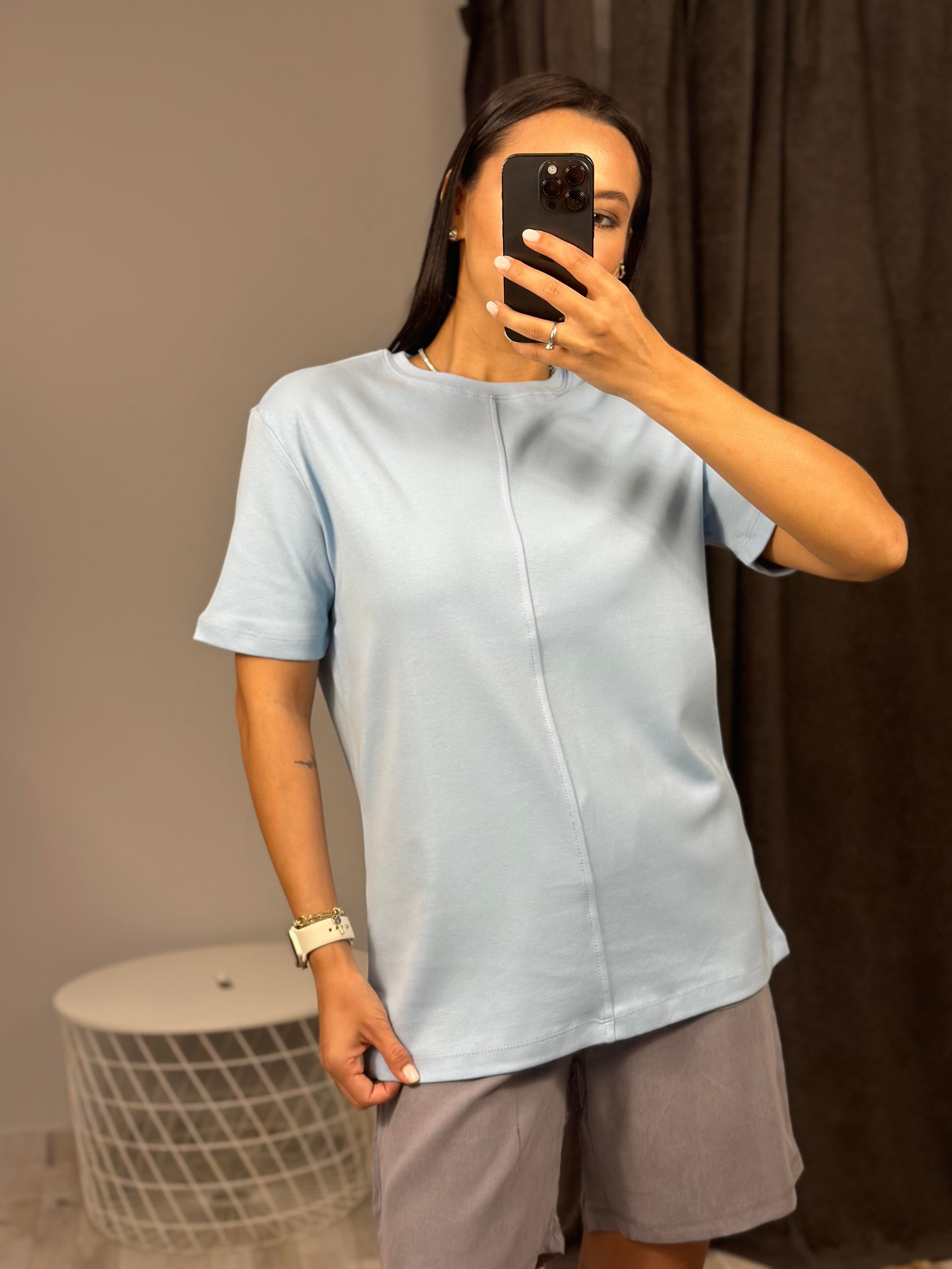 31218 DIKIS DETAYLI TSHIRT