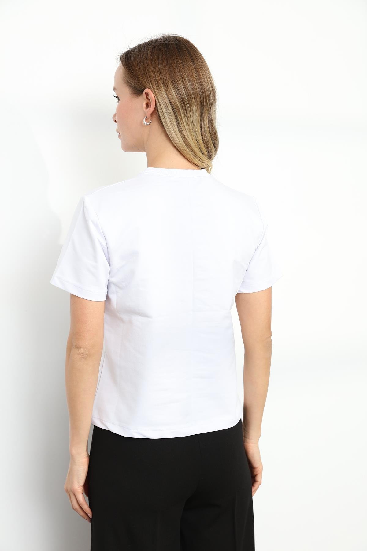 34127 ONU TASLI BASIC TSHIRT