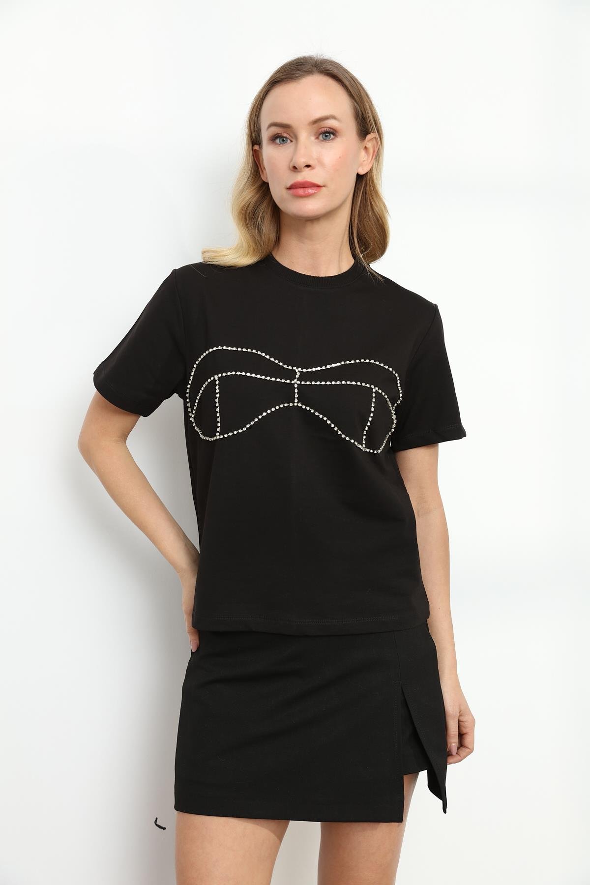 34127 ONU TASLI BASIC TSHIRT