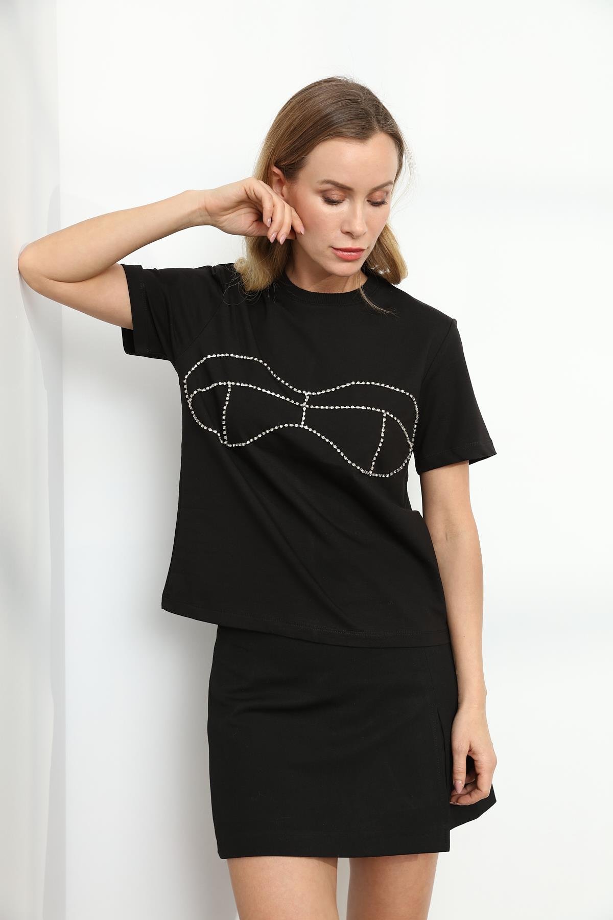 34127 ONU TASLI BASIC TSHIRT