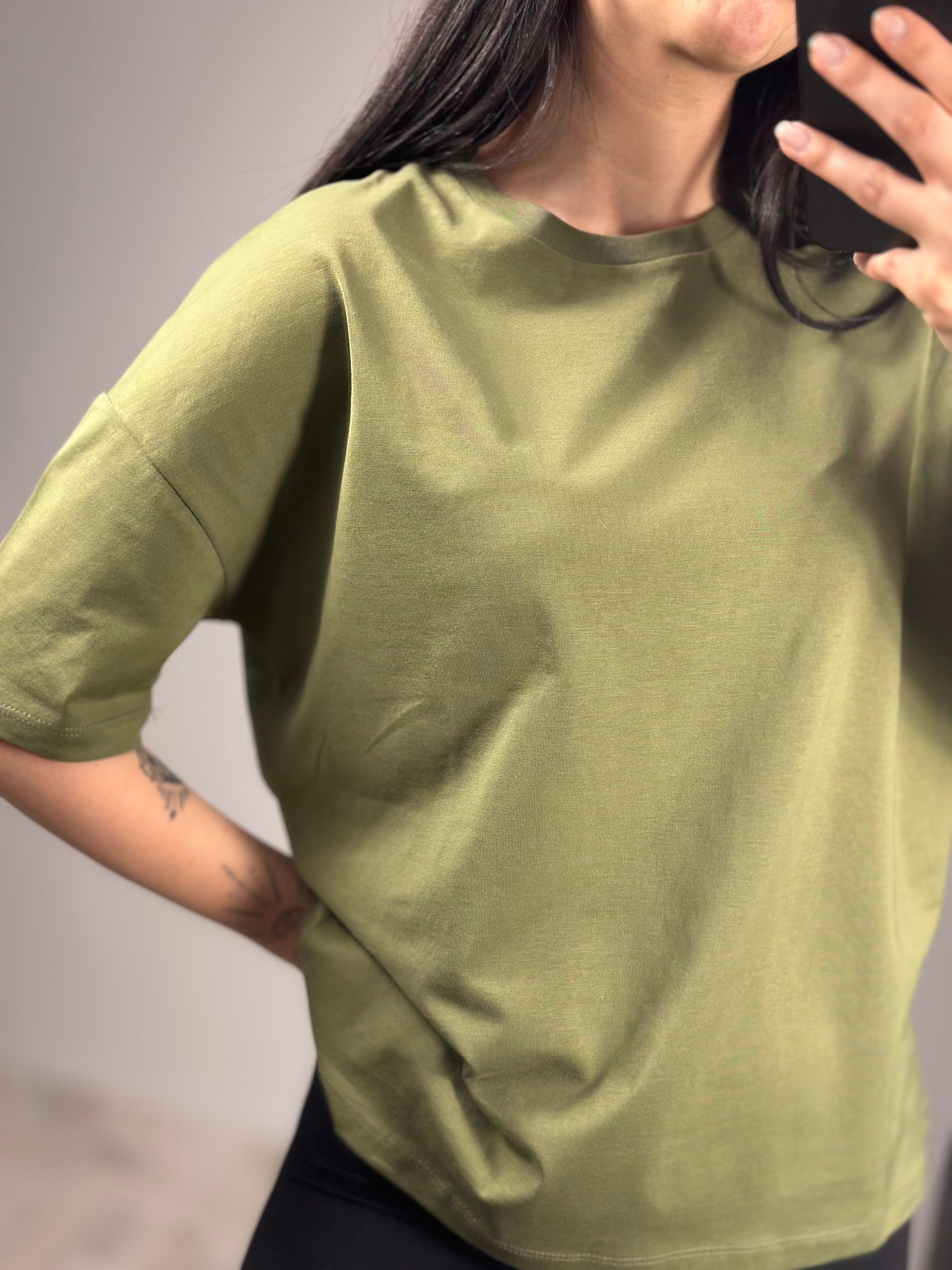 3683 SIFIR YAKA BASIC TSHIRT