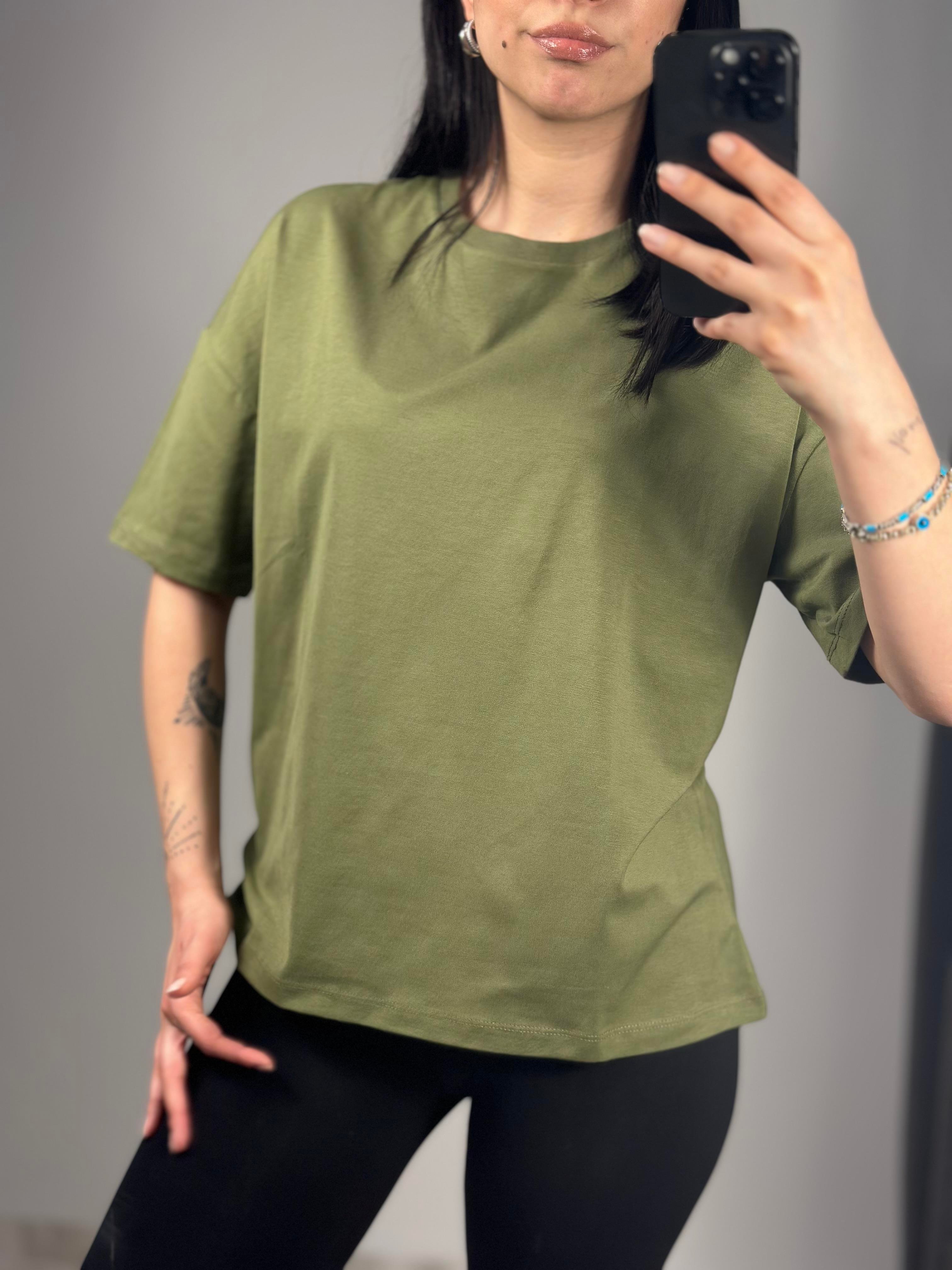 3683 SIFIR YAKA BASIC TSHIRT