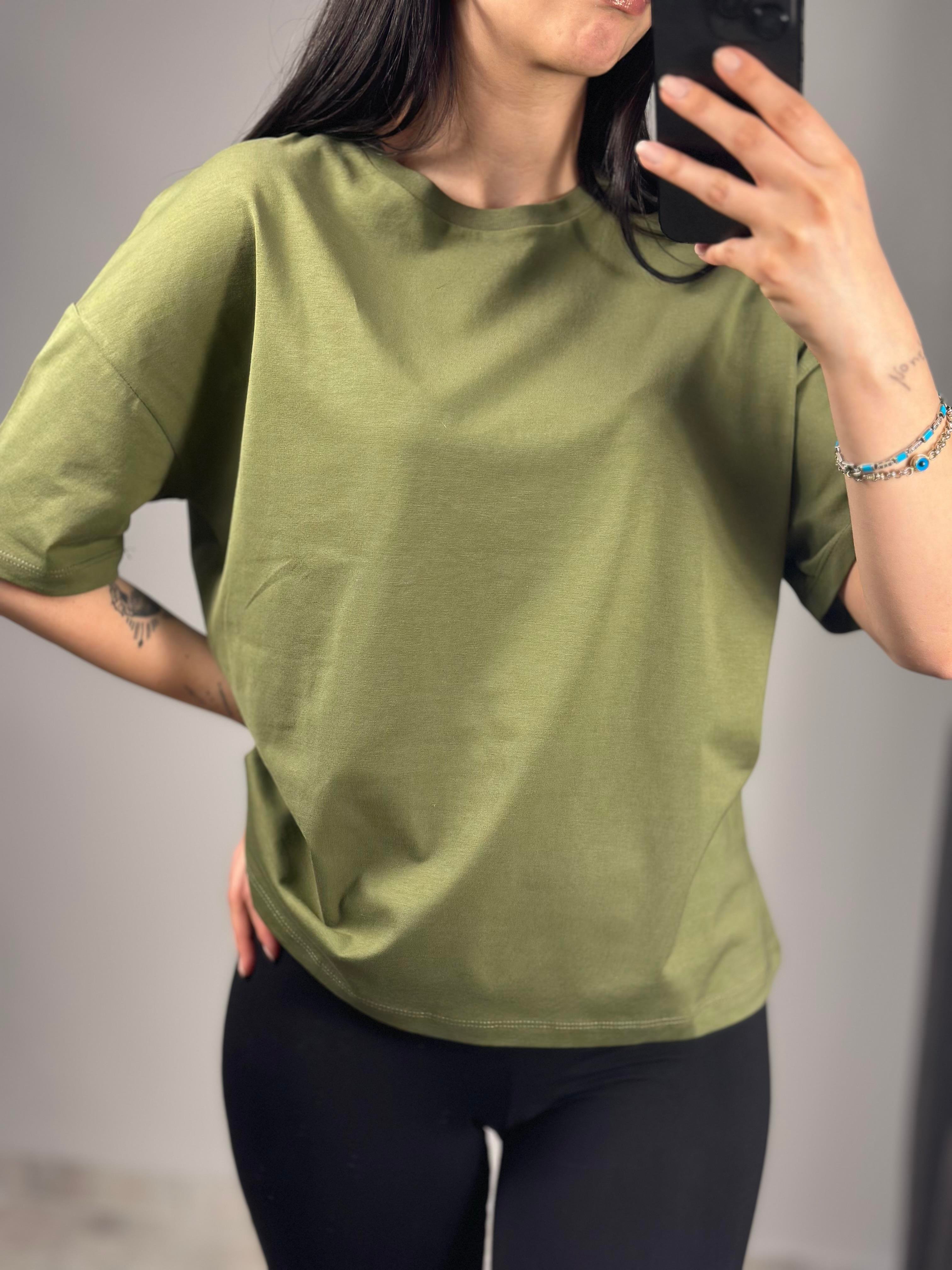 3683 SIFIR YAKA BASIC TSHIRT