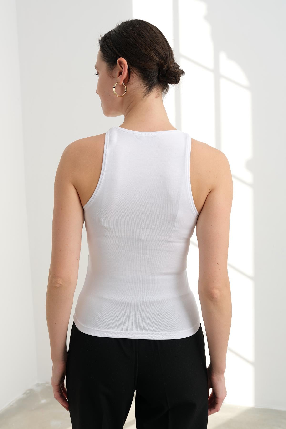 3694 HALTER YAKA TSHIRT