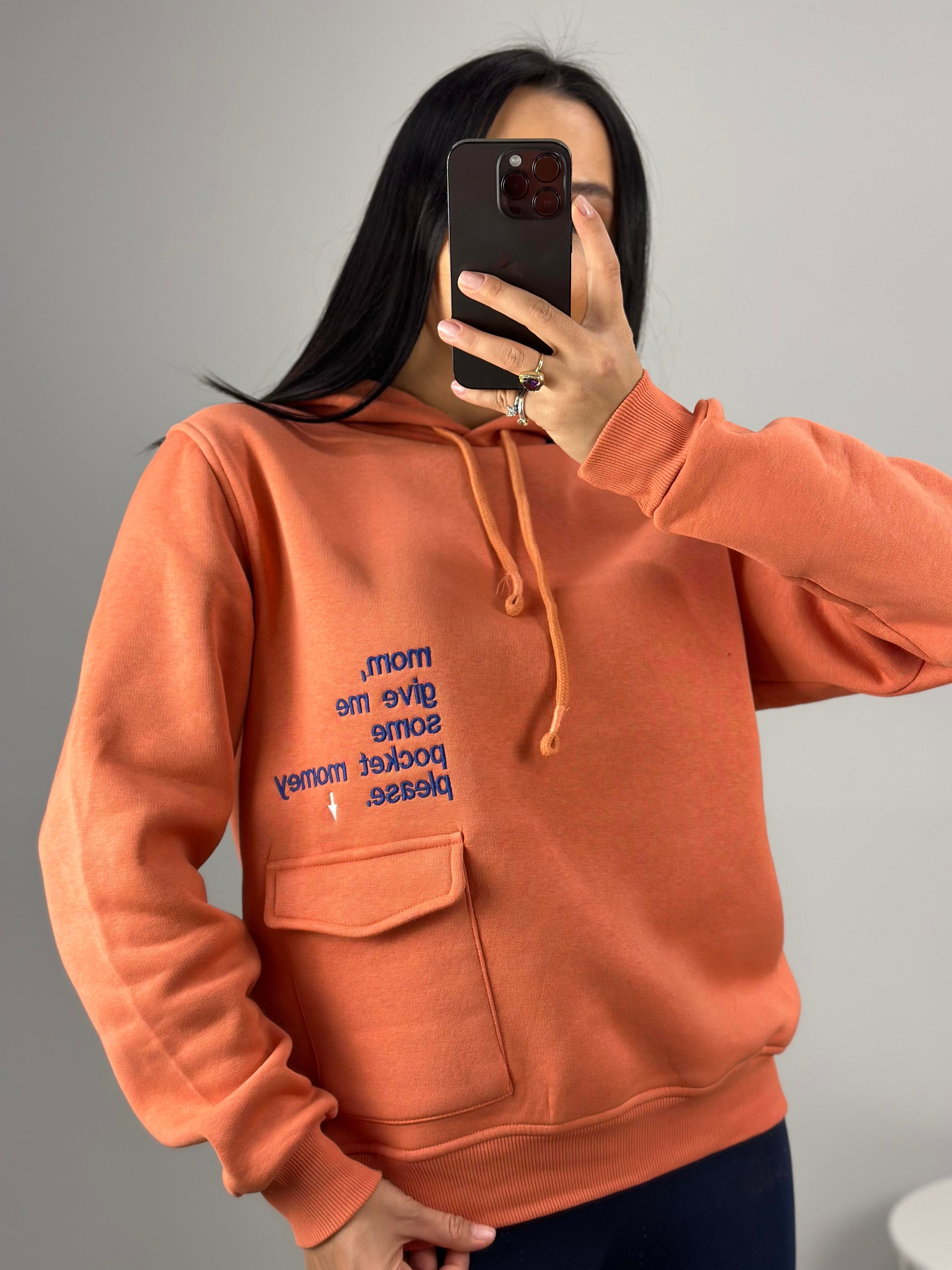 3931 CEP DETAYLI SWEAT