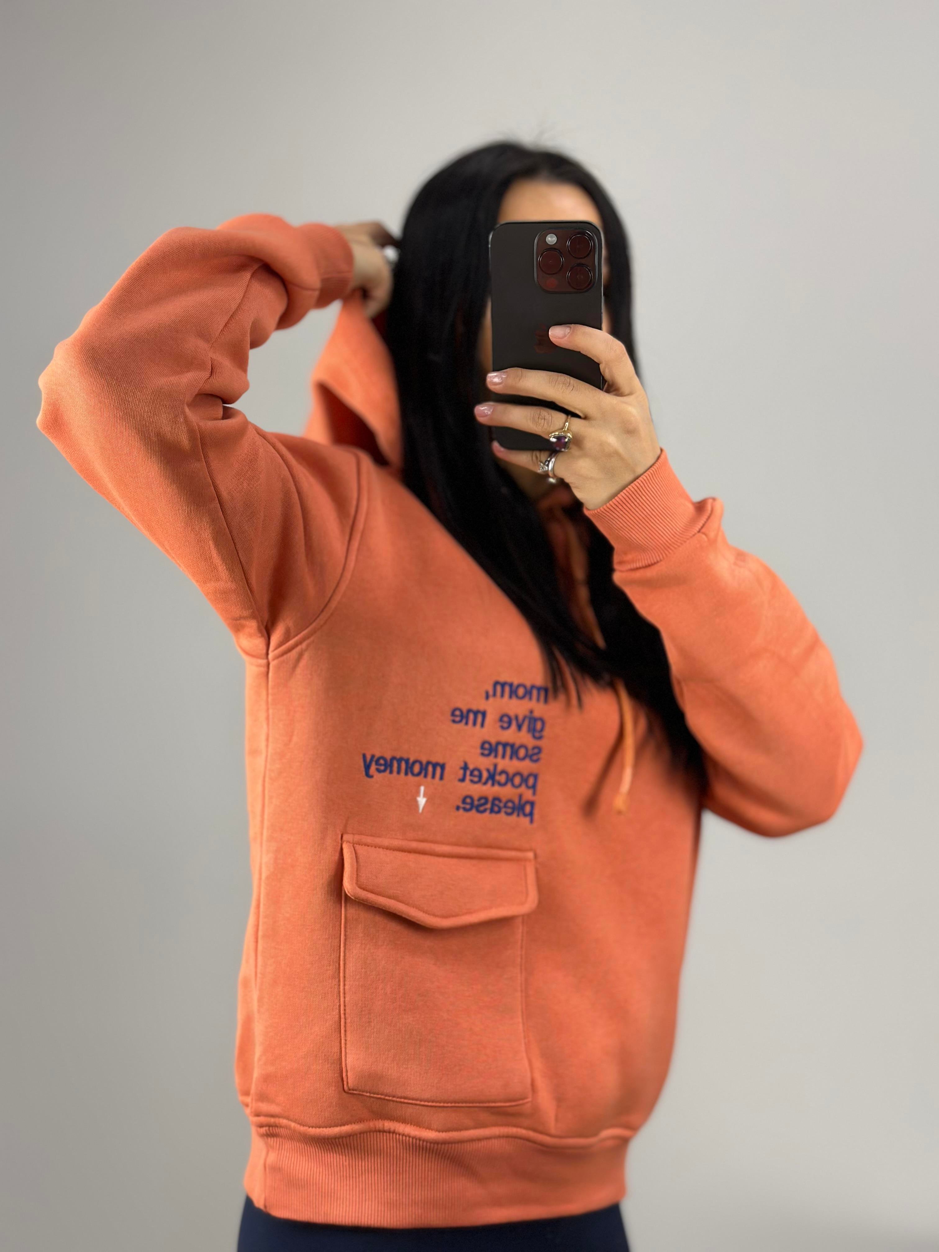 3931 CEP DETAYLI SWEAT