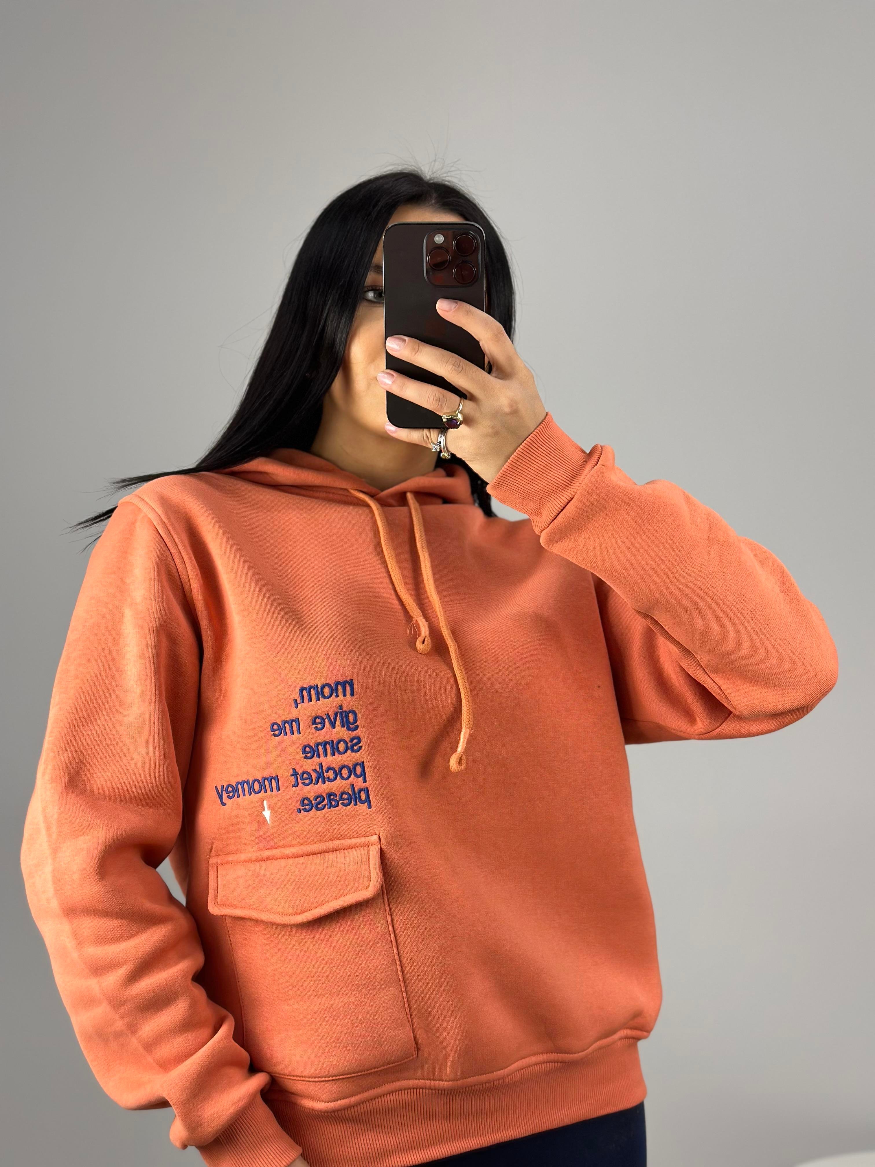 3931 CEP DETAYLI SWEAT