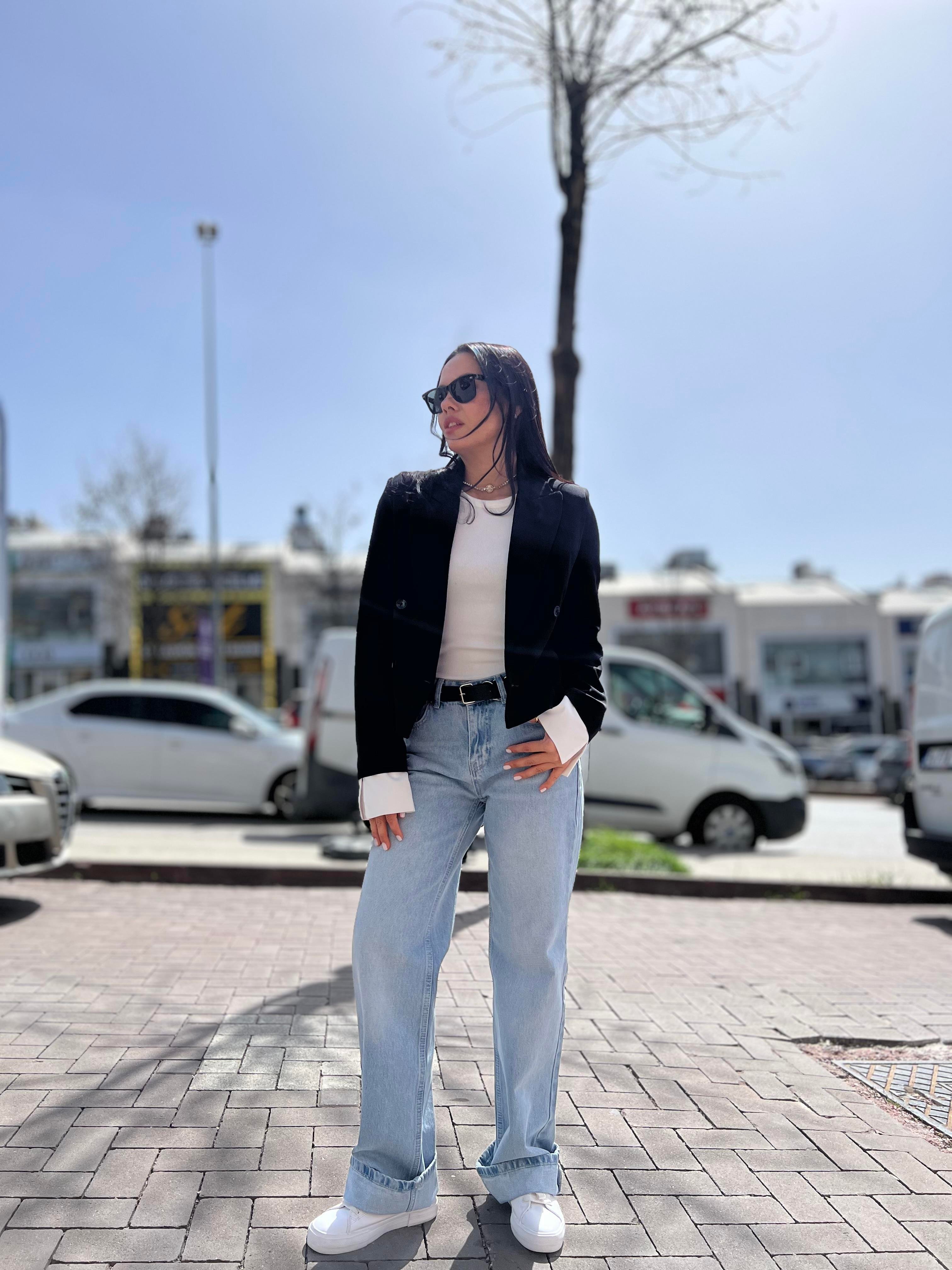 5119 KOL DETAYLI CEKET