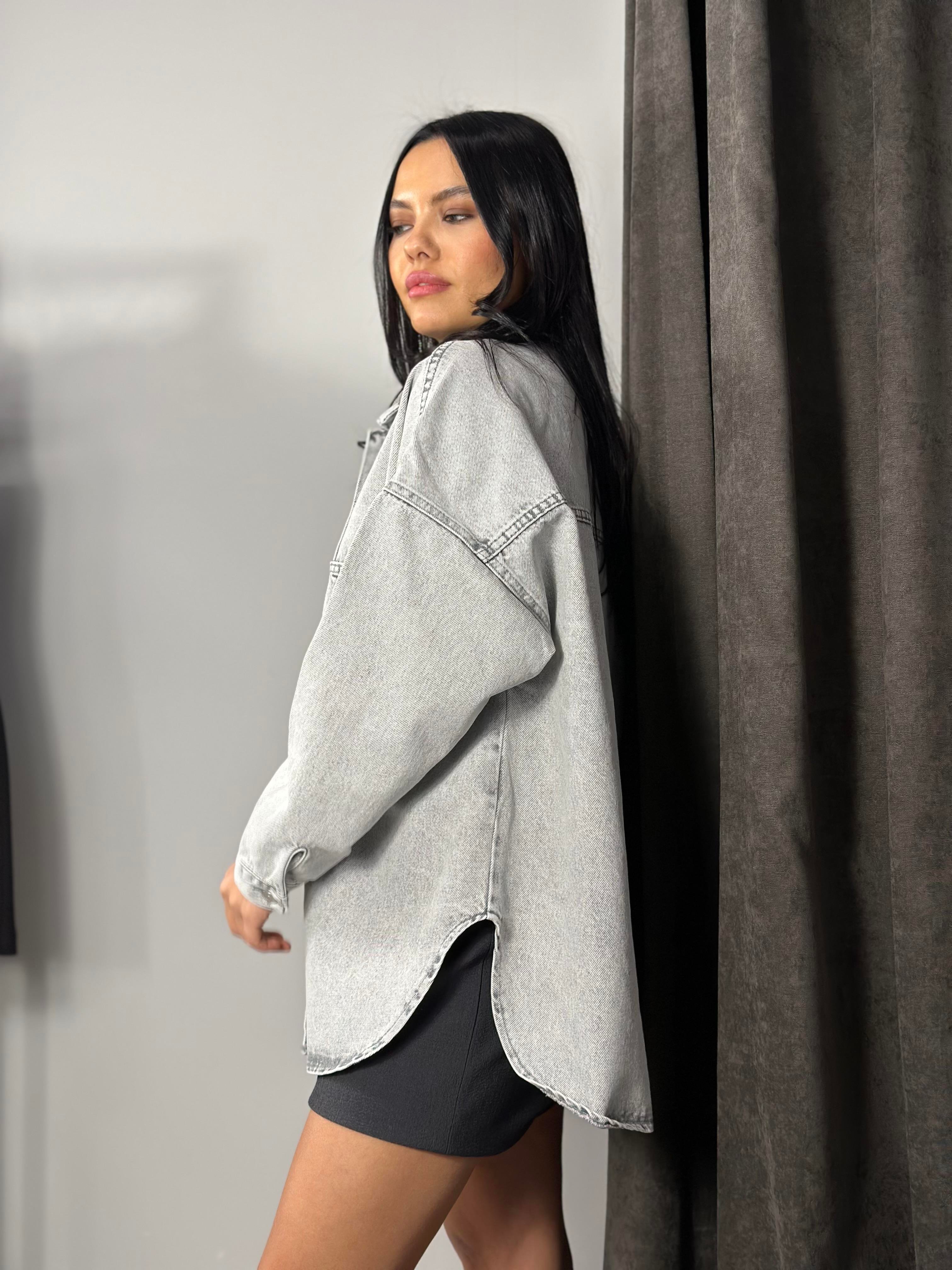 5307 OVERSIZE CEPLI GOMLEK