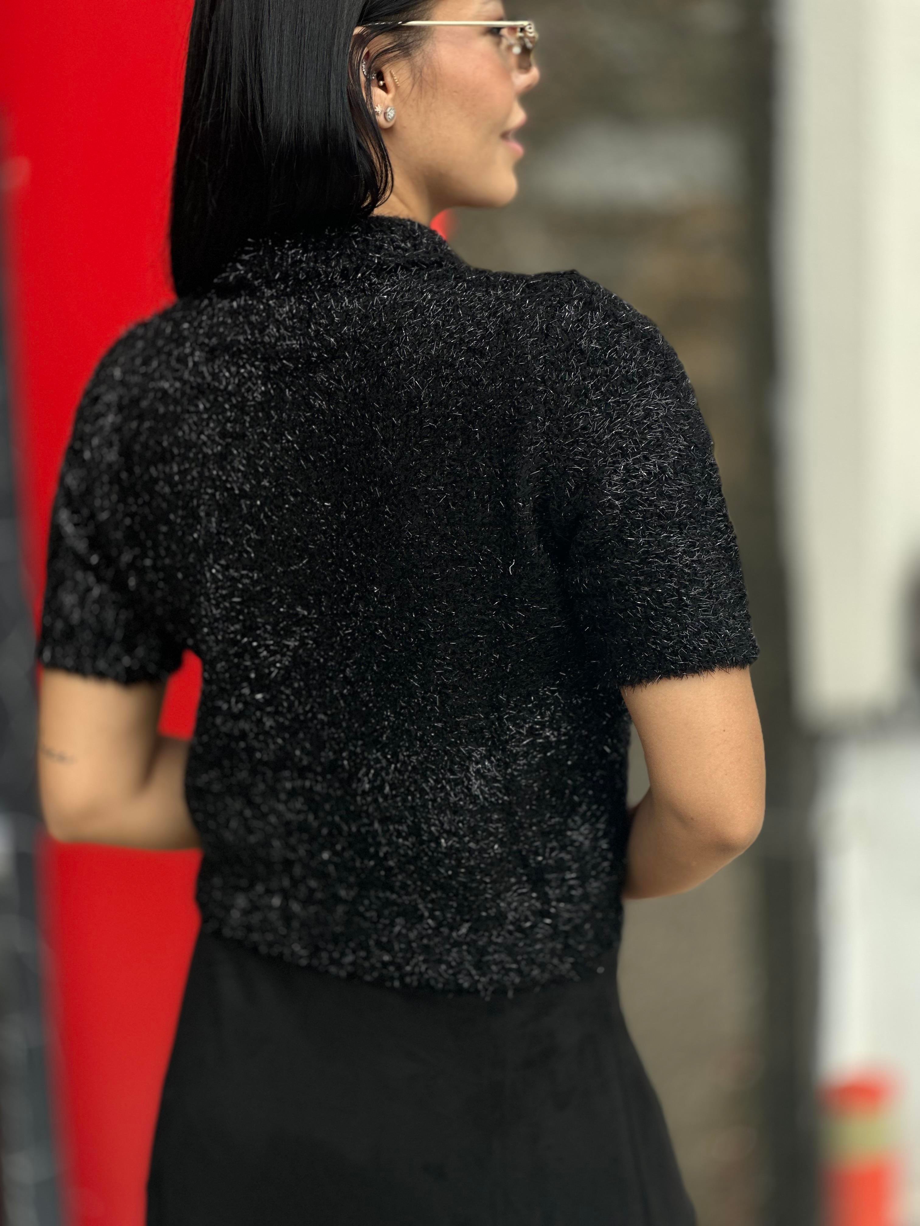60242 POLO YAKA DUGMELI YUMUSAK DOKULU SIMLI TRIKO HIRKA