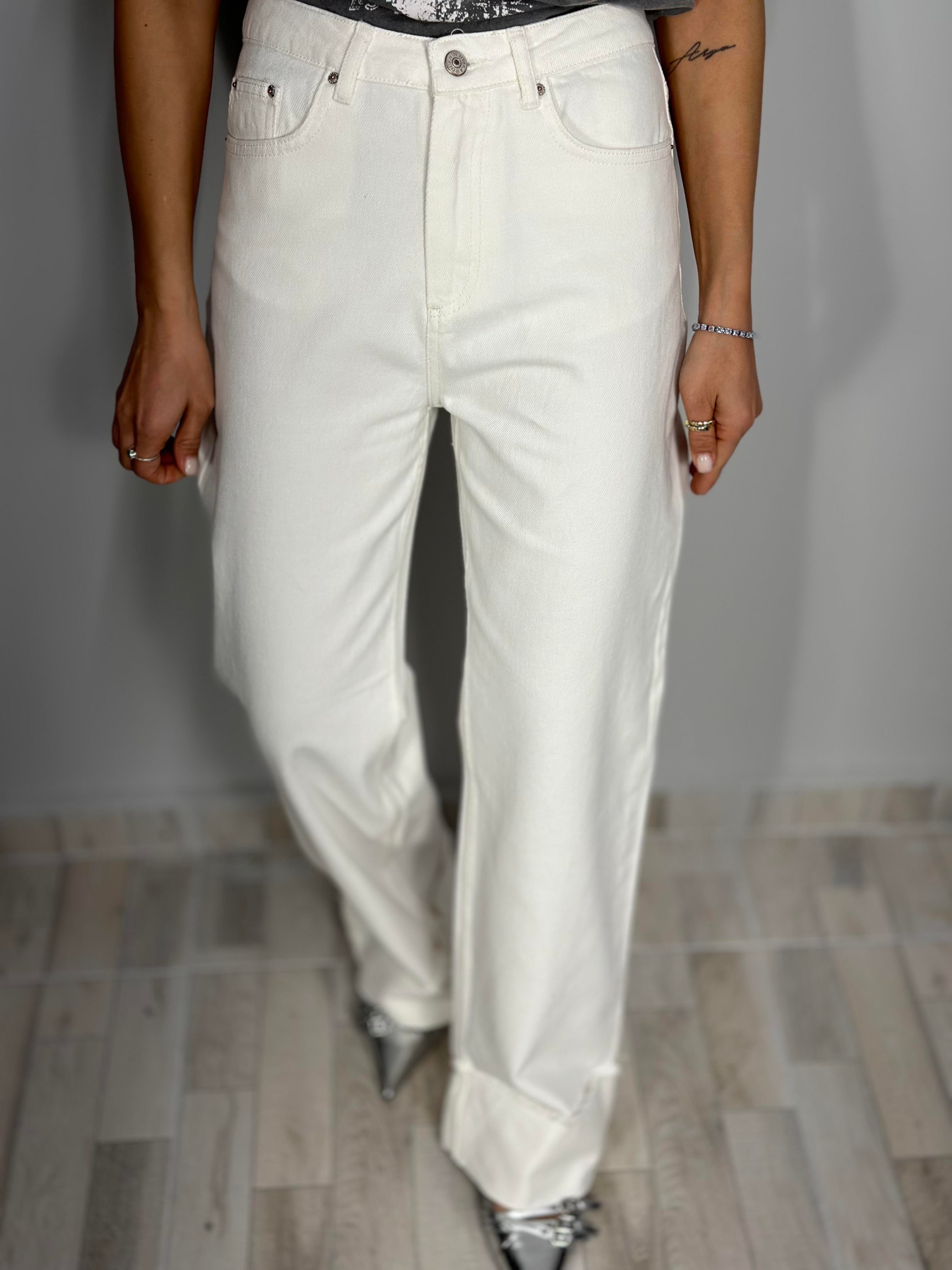 701 YUKSEK BEL STRAIGHT JEAN