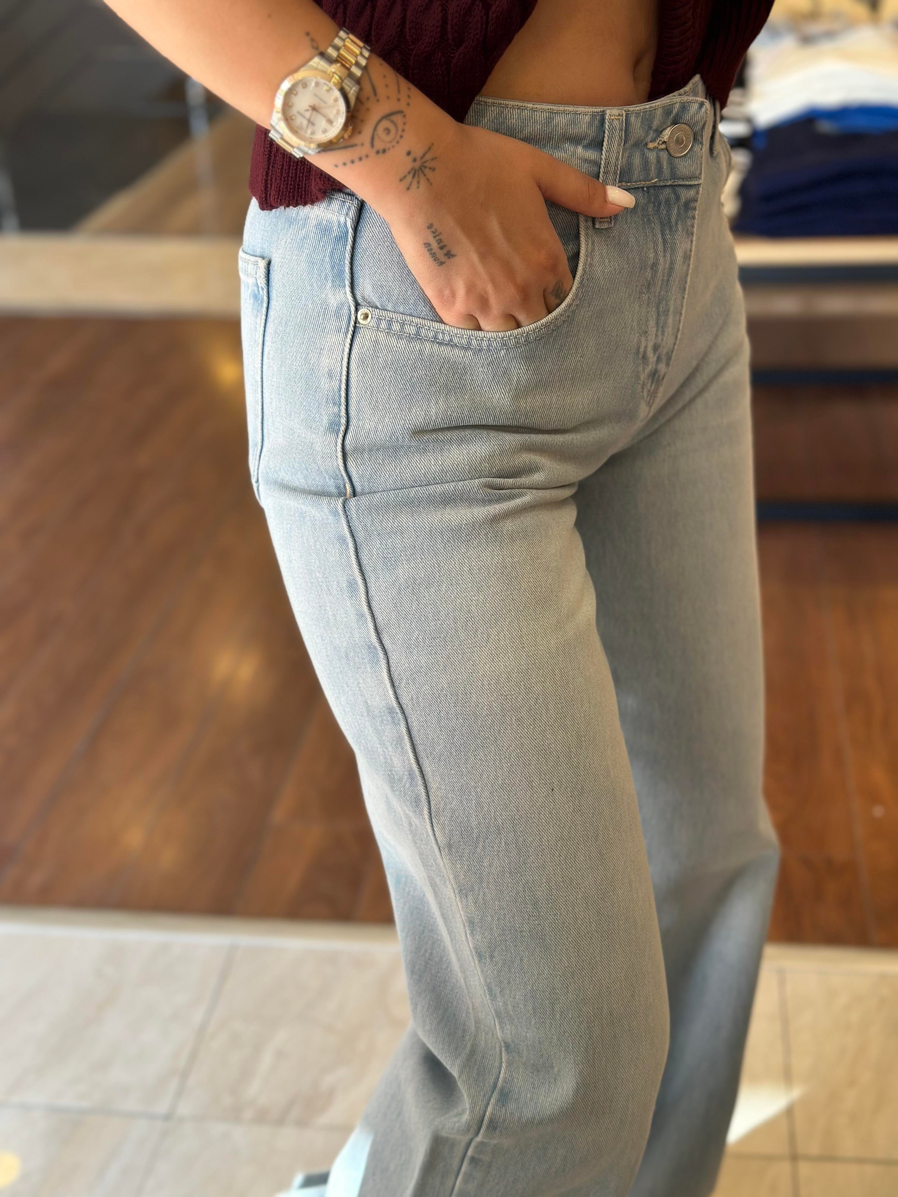 71441 DUSUK BEL STRAIGHT PANTOLON