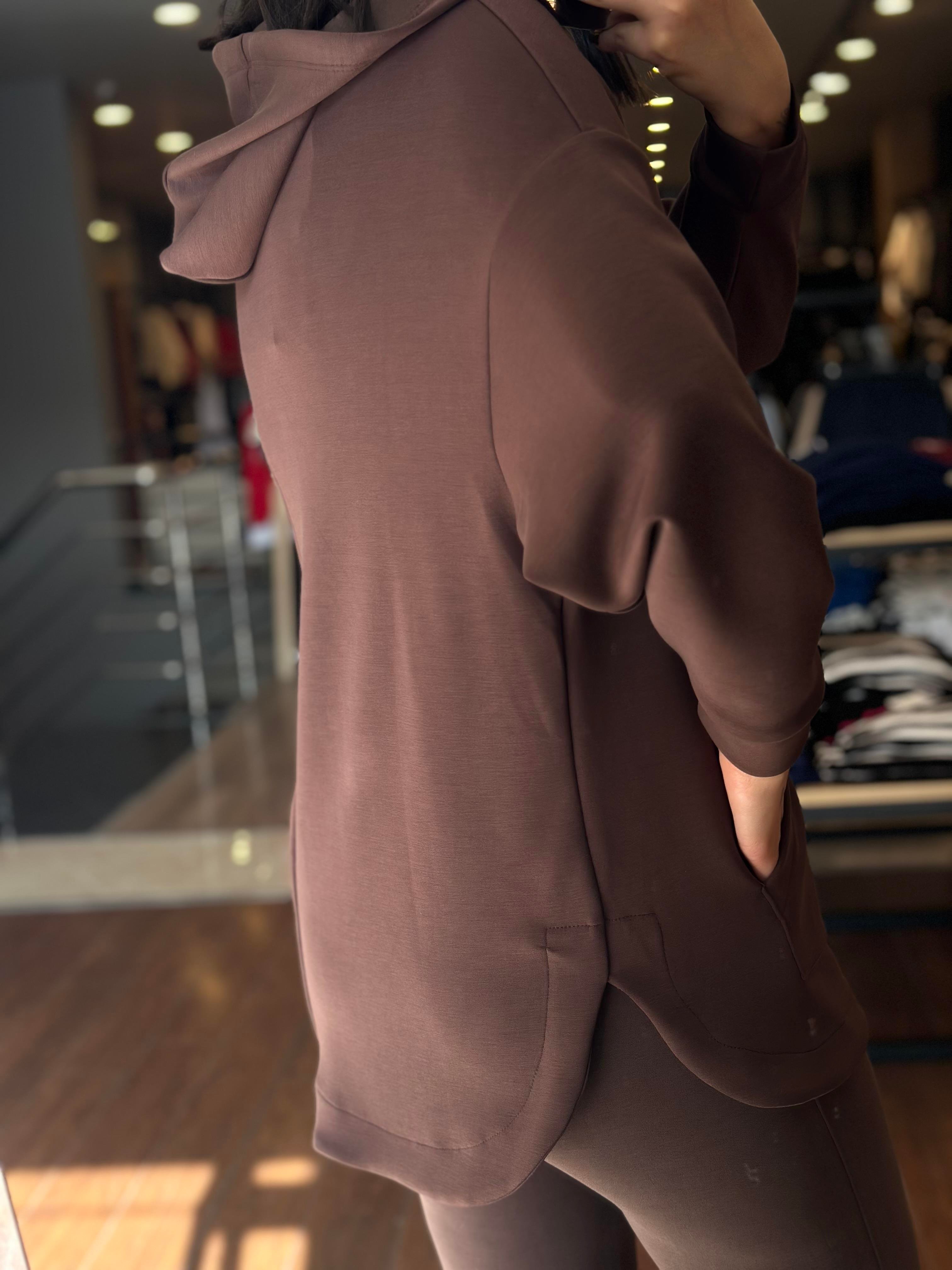 7191 FERMUARLI MODAL SWEAT TAKIM