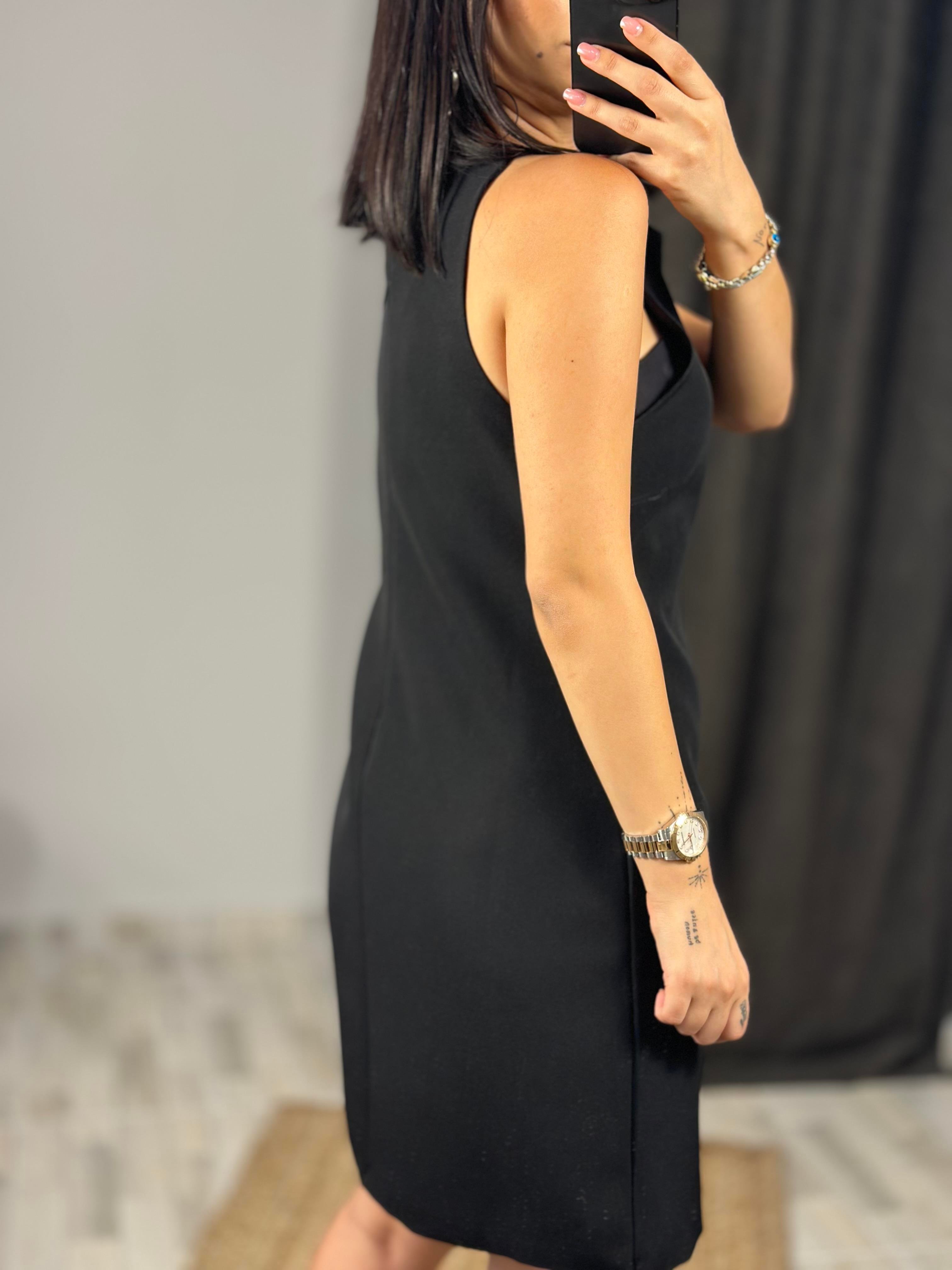 8158 KAYIK YAKA ASKILI ELBISE
