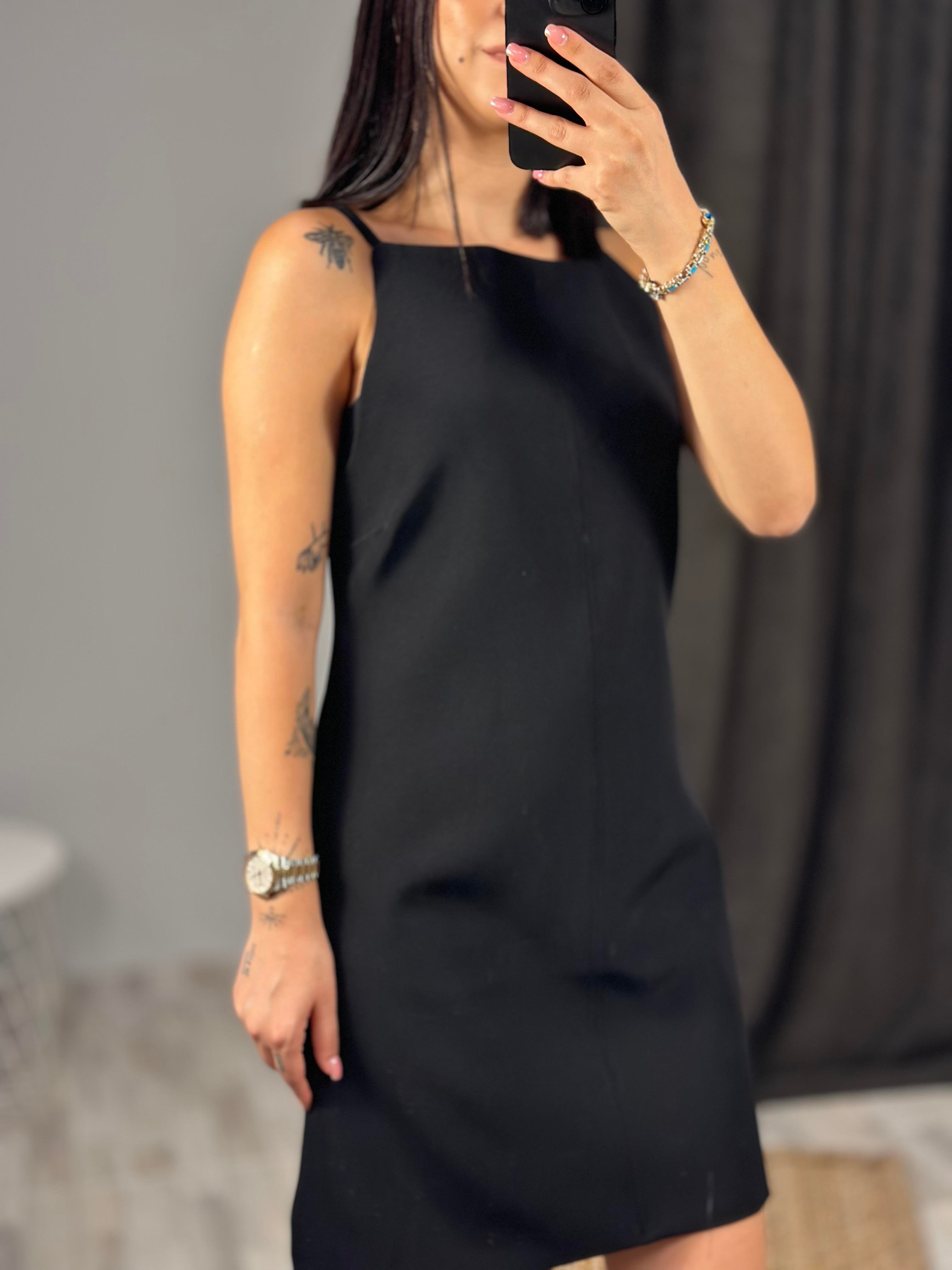 8158 KAYIK YAKA ASKILI ELBISE