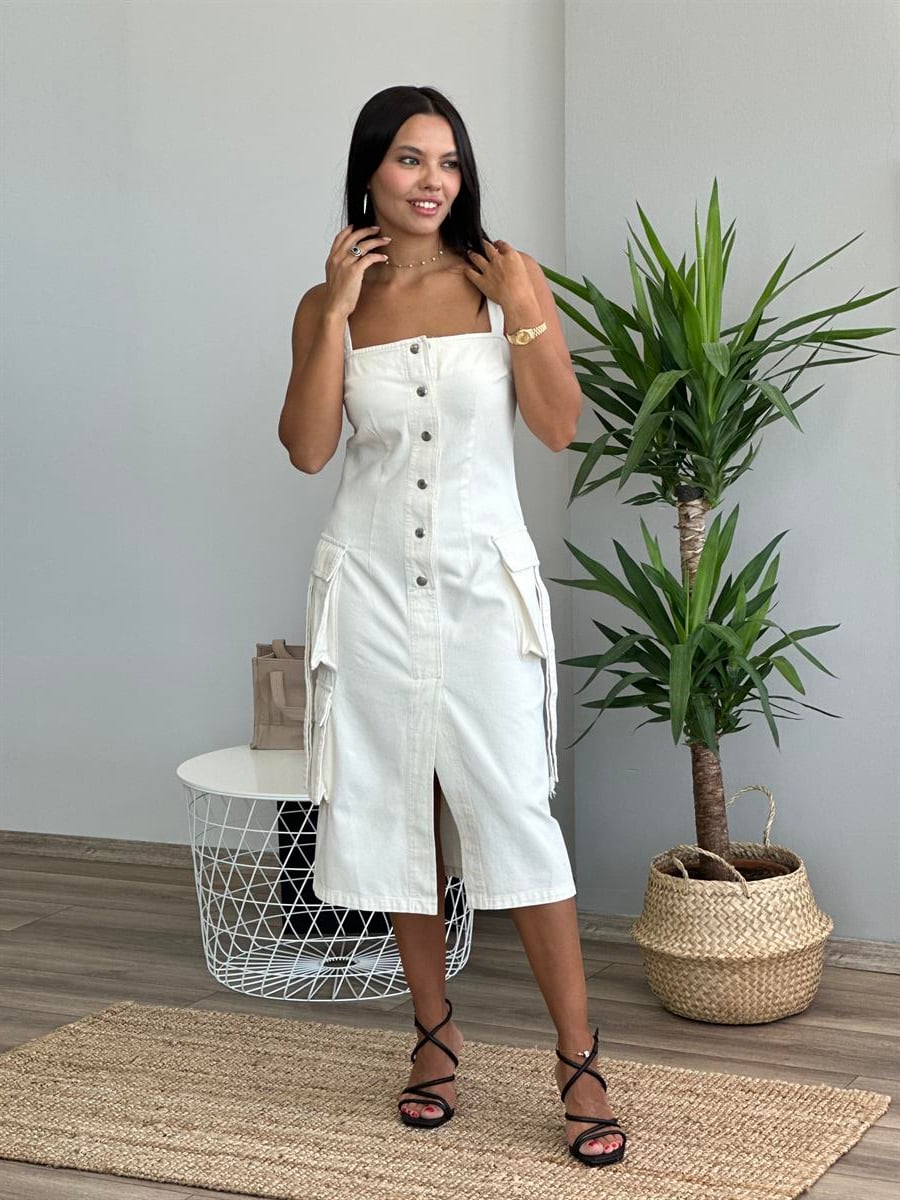 90760 KARGO CEPLI ELBISE