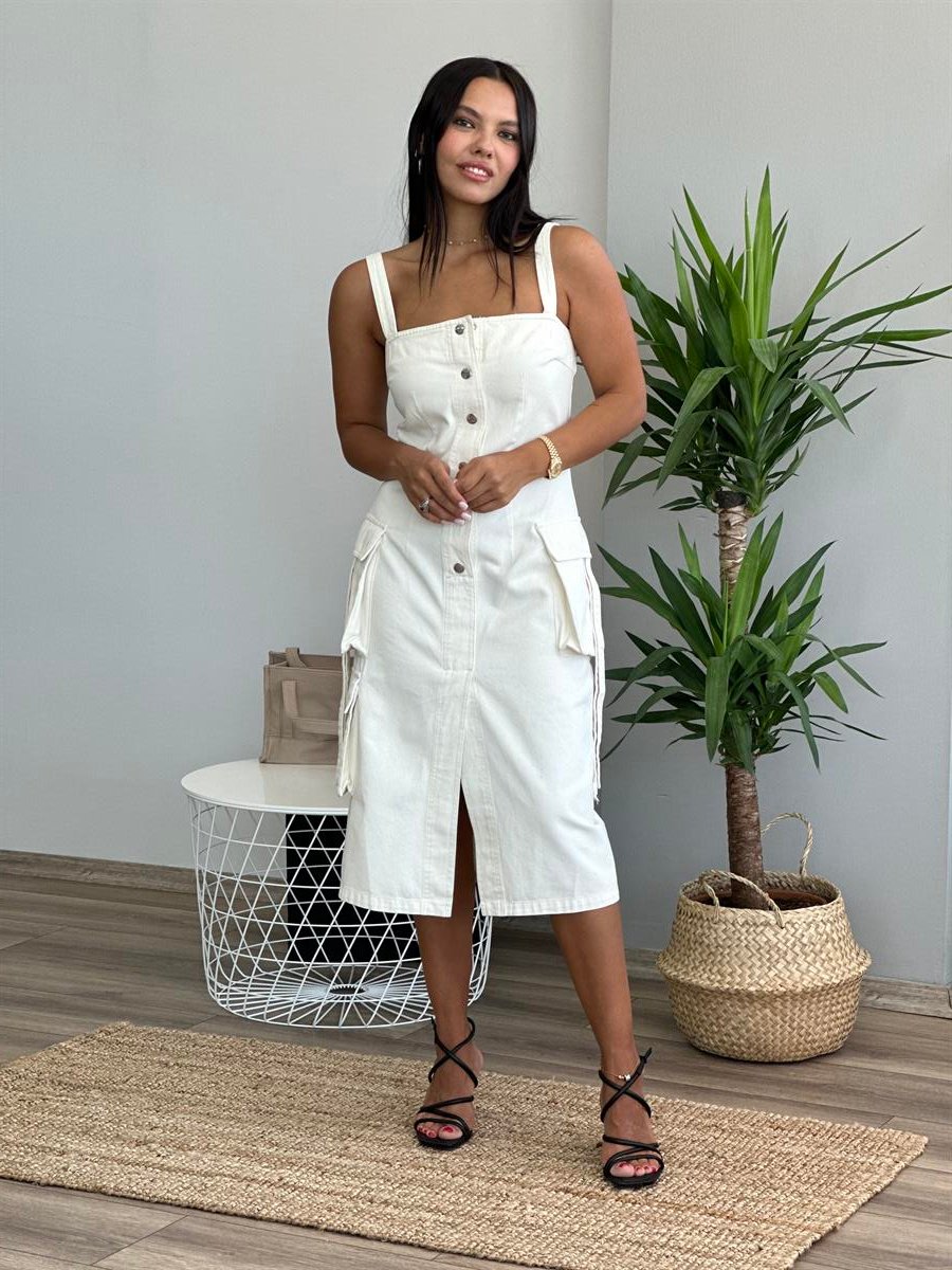 90760 KARGO CEPLI ELBISE