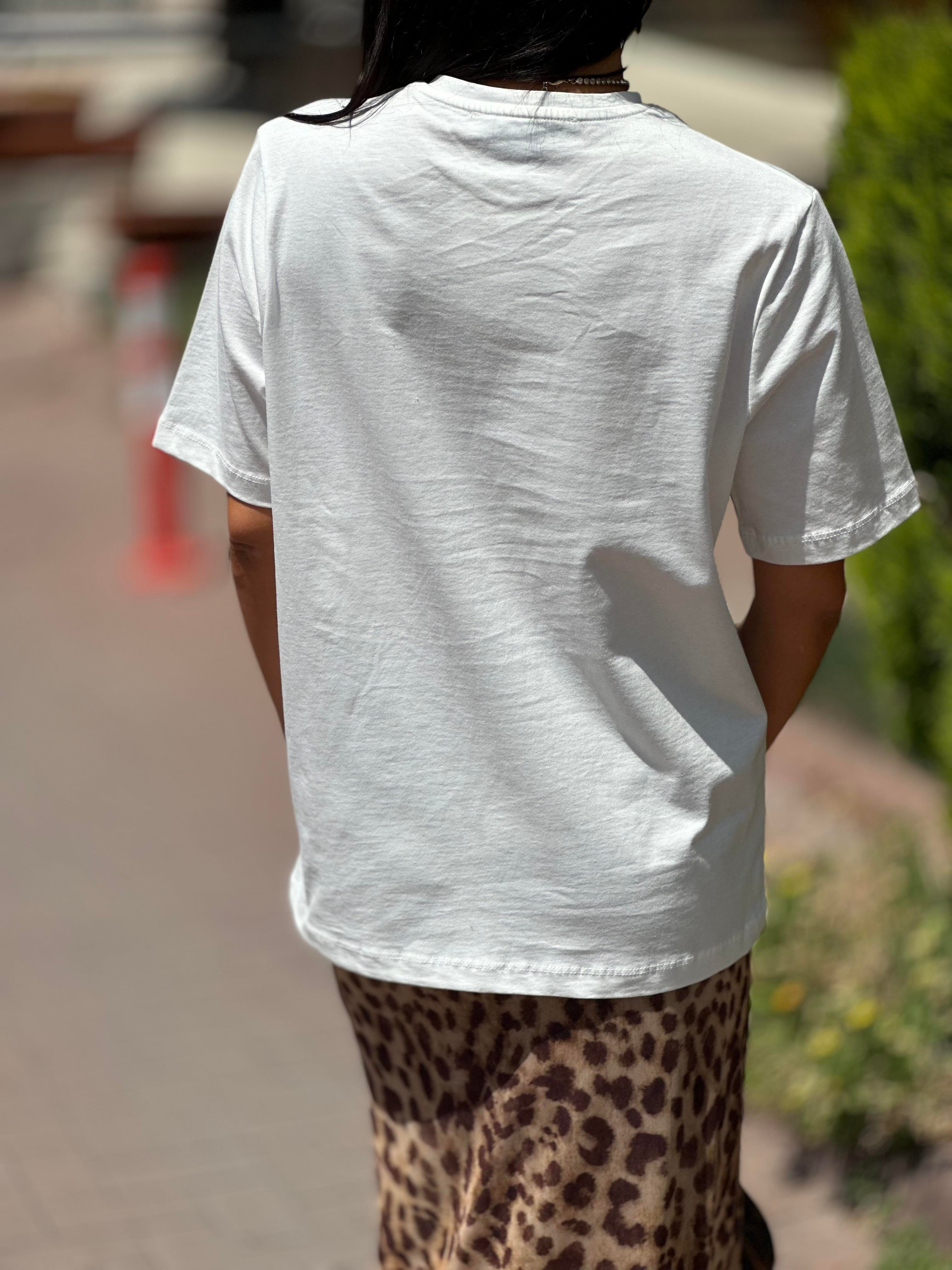 9382 CICEK ISLEMELI TSHIRT