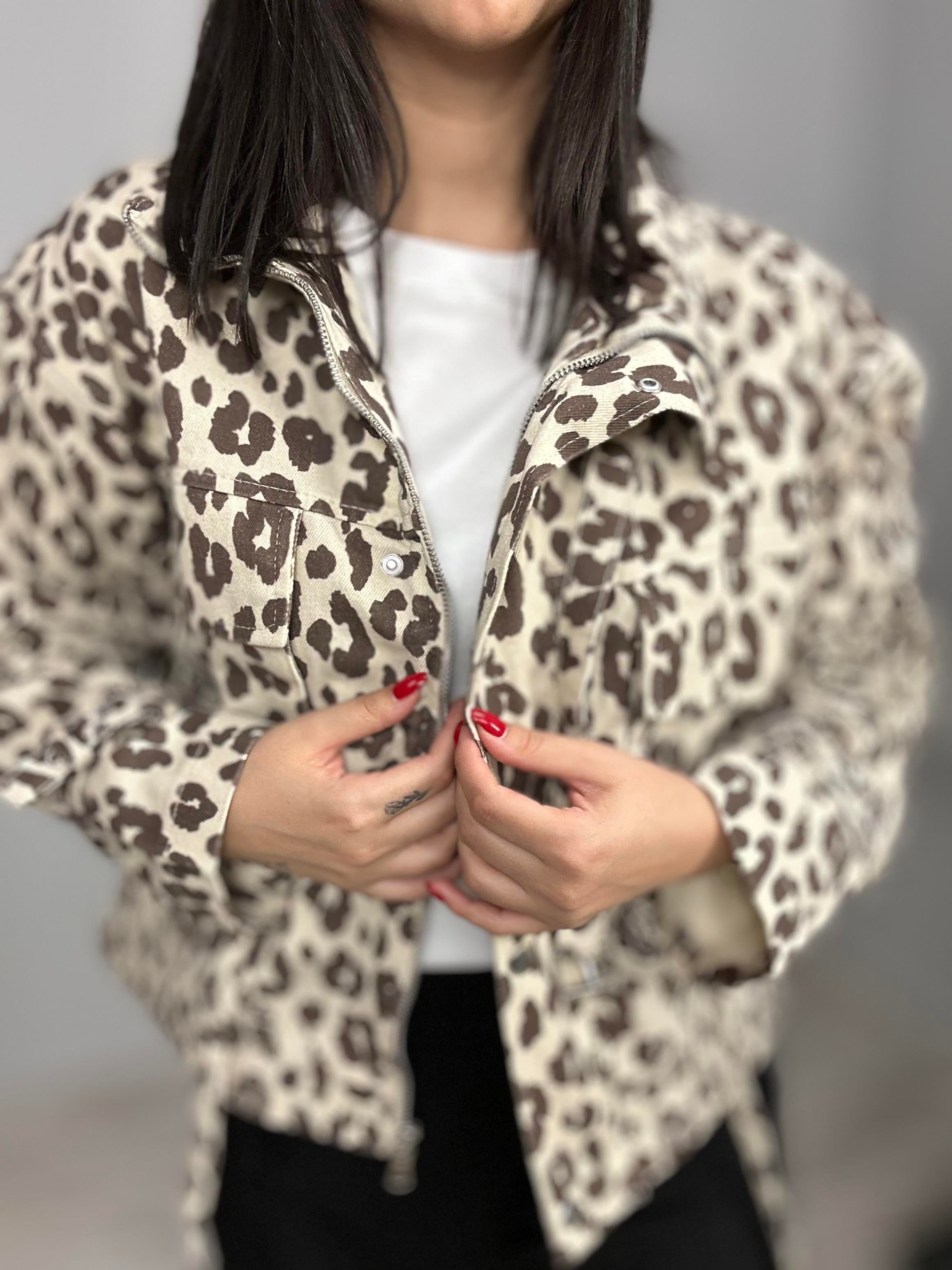 99481 LEOPAR DESENLI CEKET