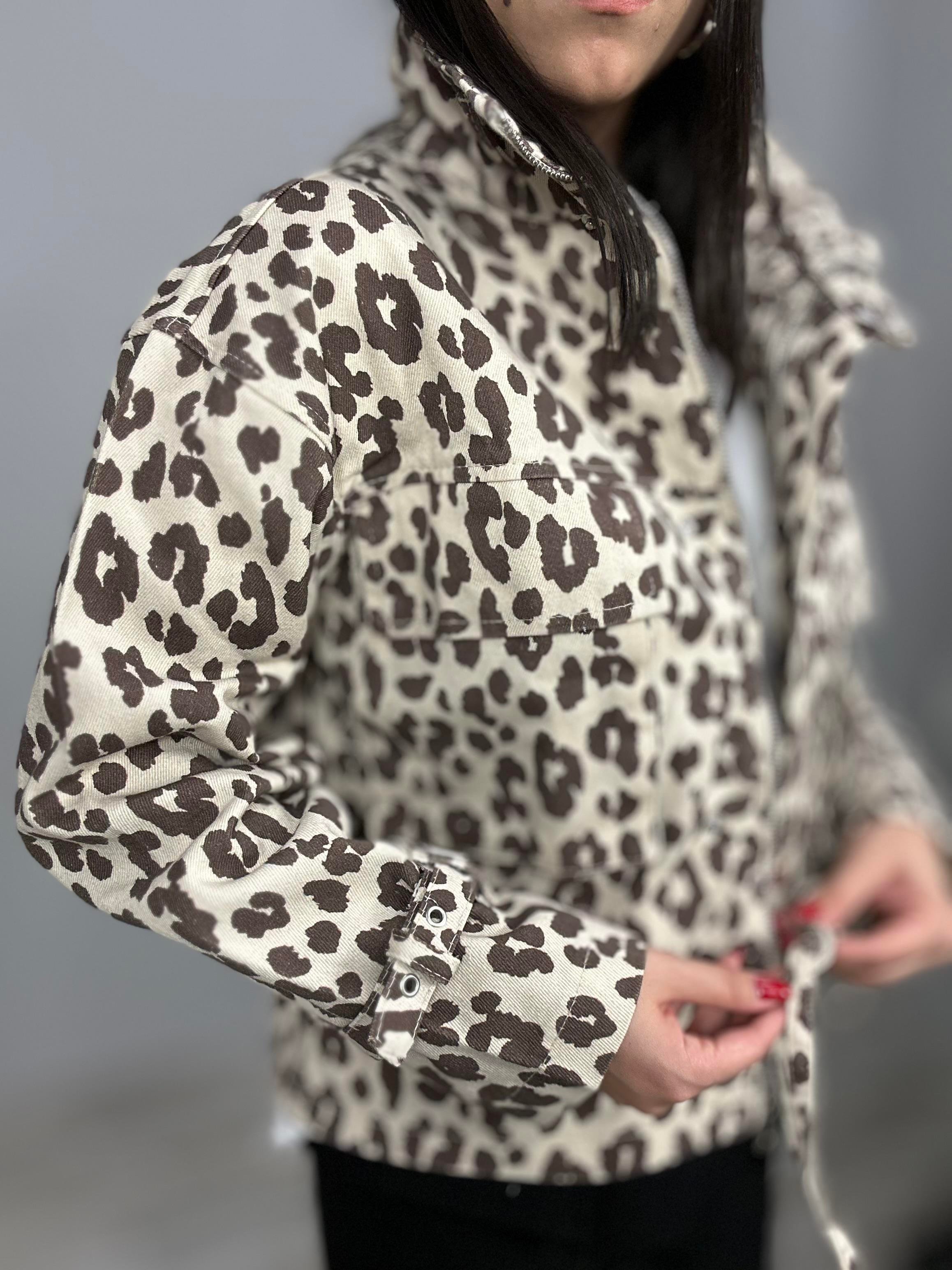 99481 LEOPAR DESENLI CEKET