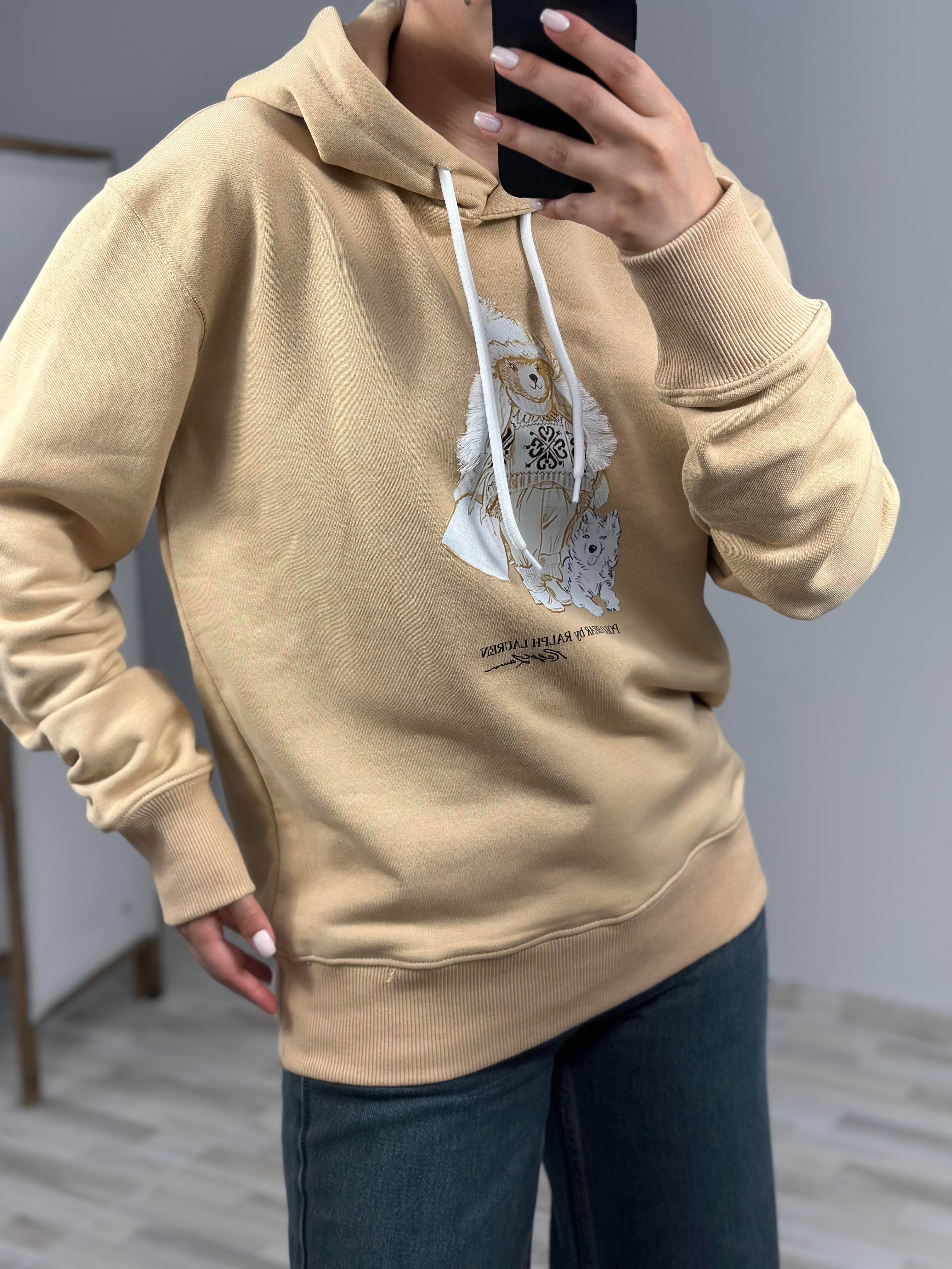 POLO 103 AYICIK BASKILI SWEAT