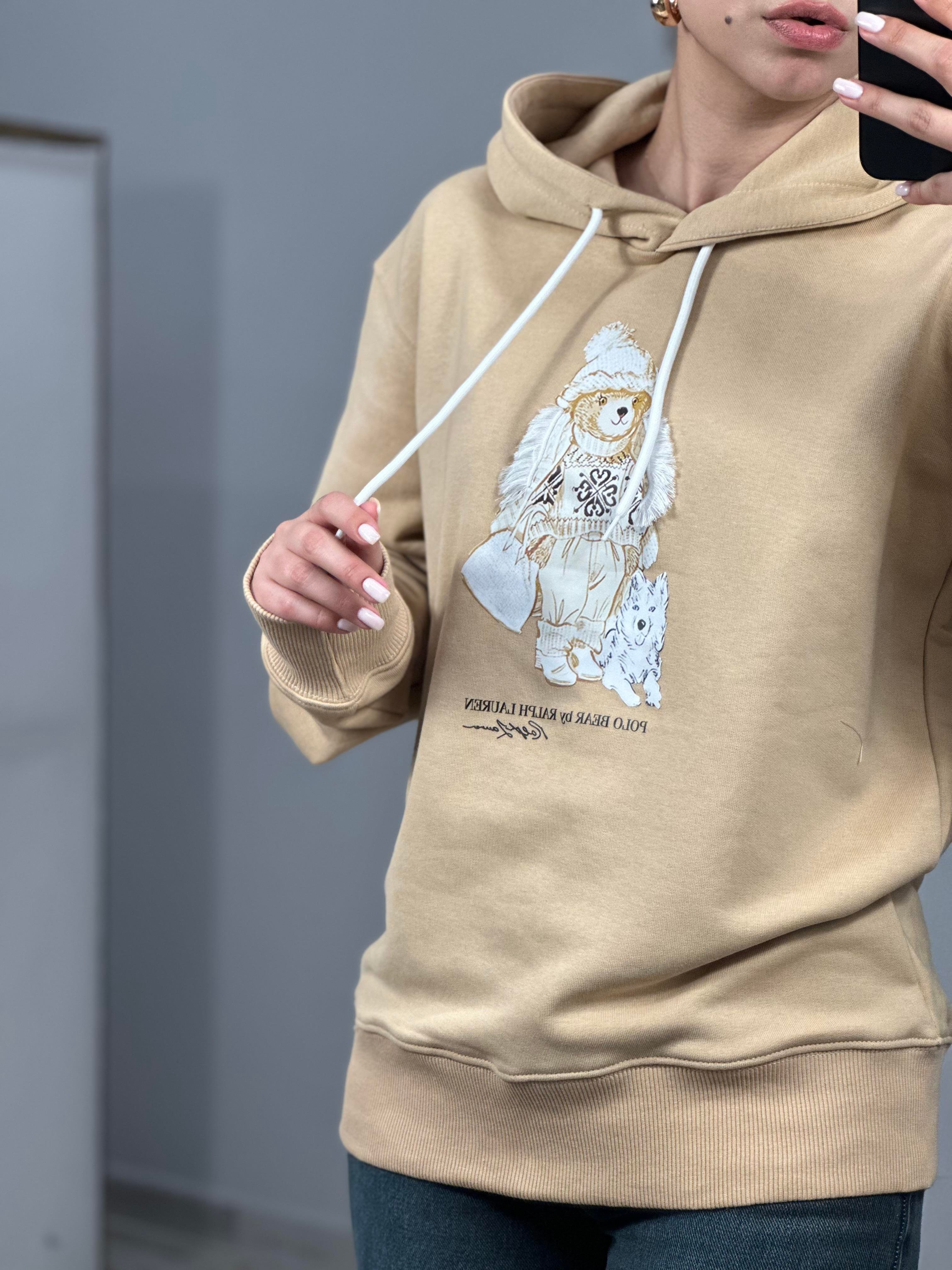 POLO 103 AYICIK BASKILI SWEAT