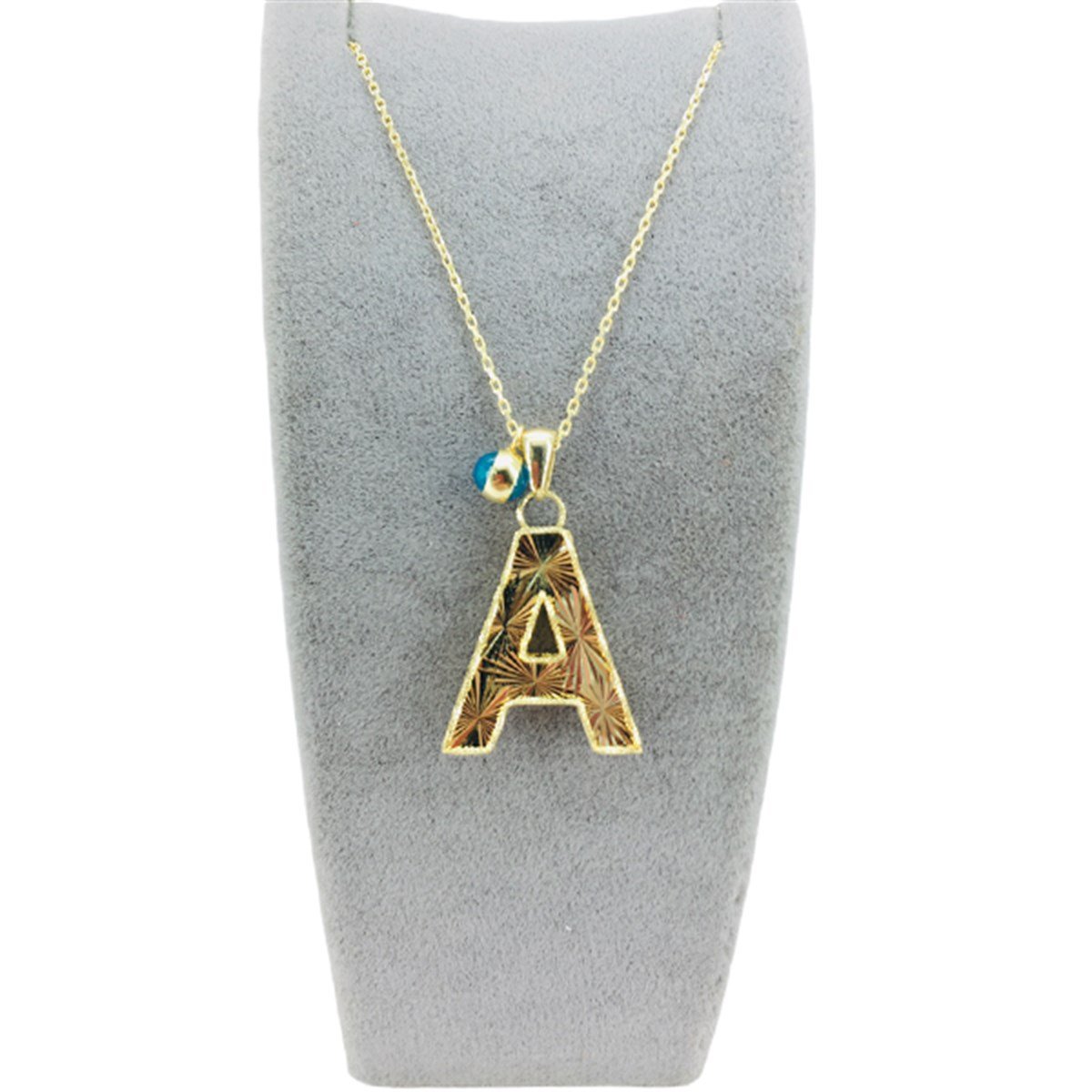 Altın A Harf Kolye