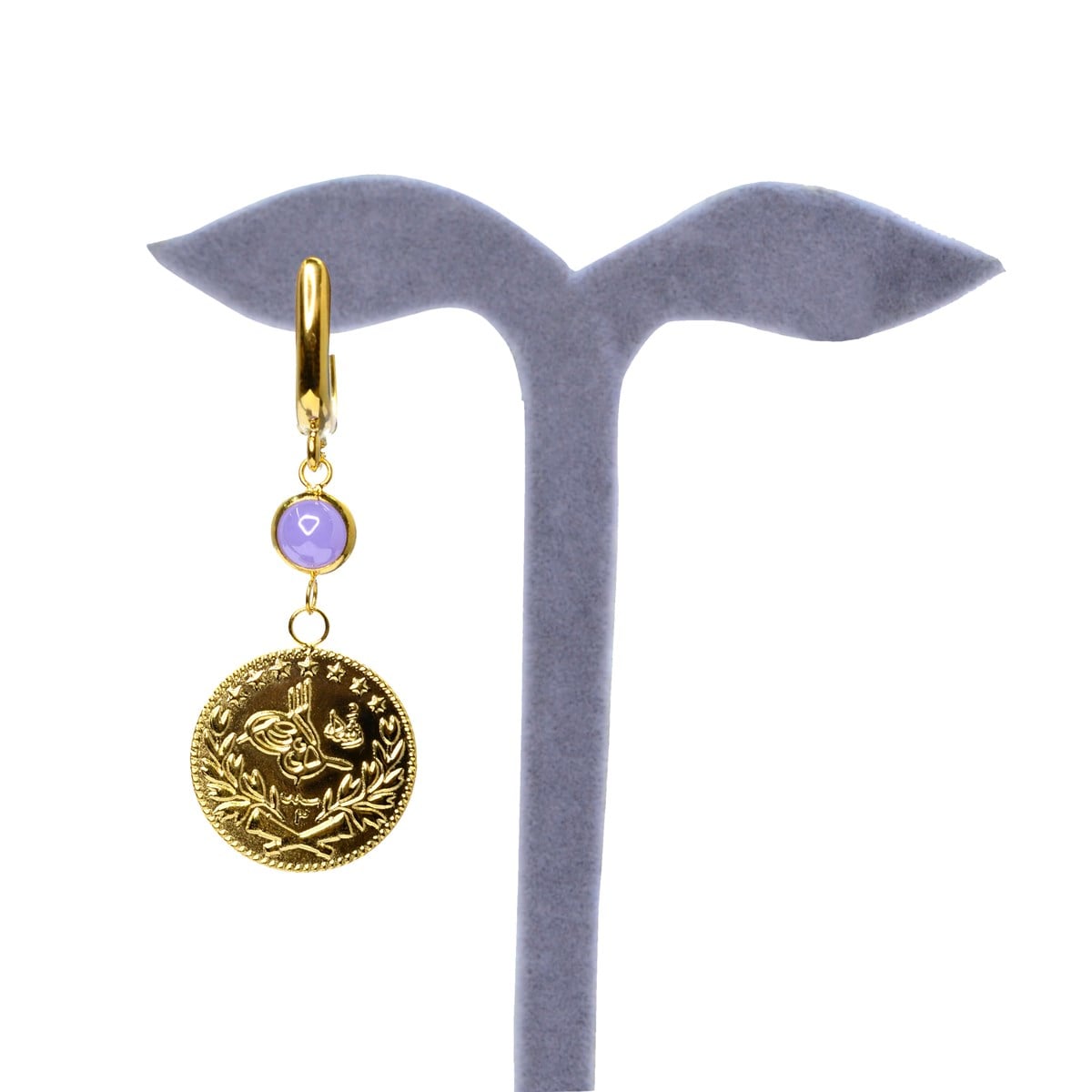 TEKLİ TUĞRALI KÜPE
