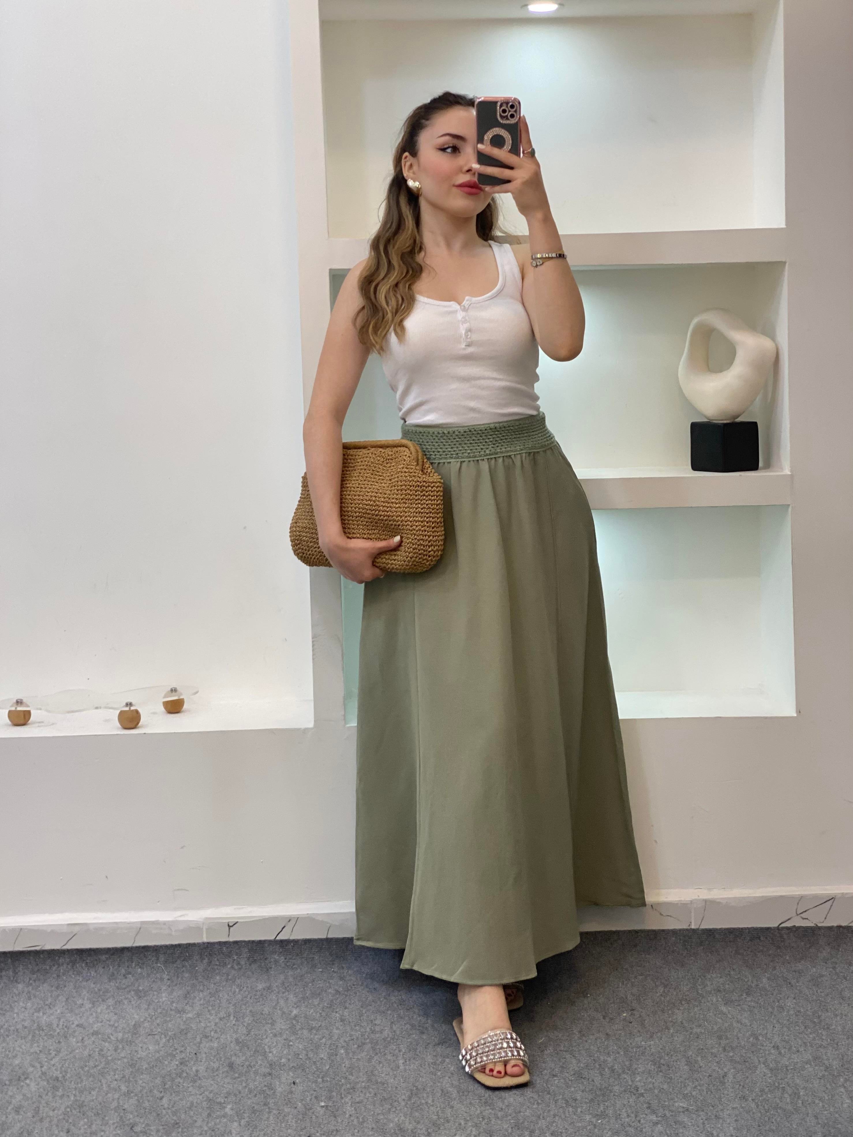 Beyaz Düğmeli Fitilli Basic Bluz